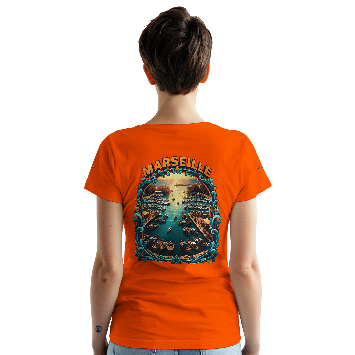 Unisex-T-Shirt Marseille, dick, Rundhalsausschnitt | Gildan® 5000