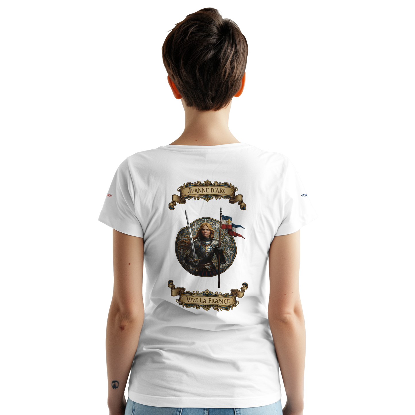 Damen T-Shirt Jeanne d'Arc dick Rundhals | Gildan® 5000
