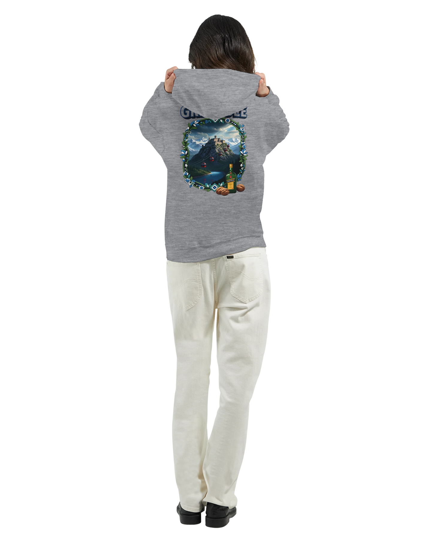 Kapuzenpullover Grenoble Stadt in Frankreich Unisex Classic | Gildan® 18500