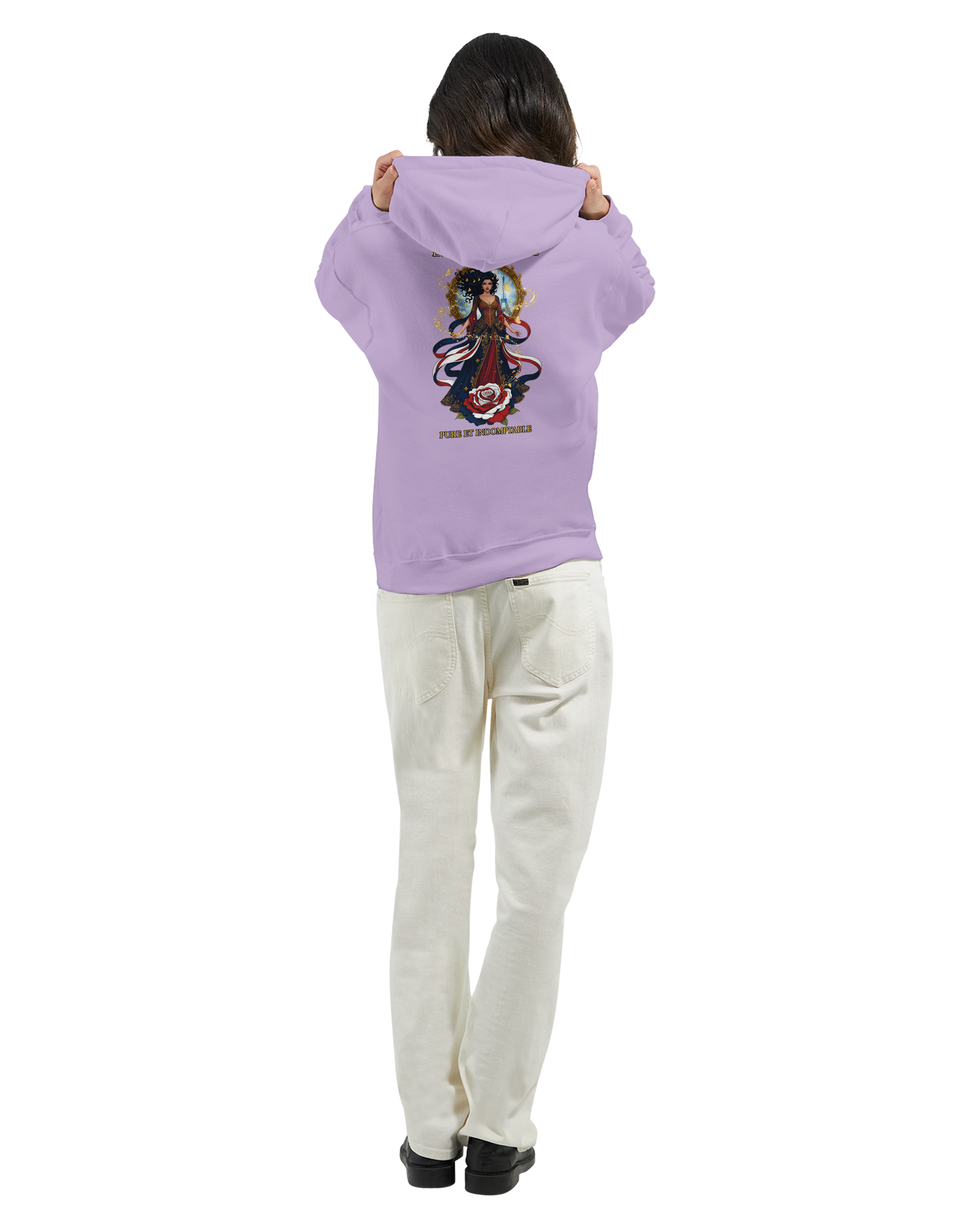 - Kapuzenpullover Damen French Style klassisch l'âme de France | Gildan® 18500