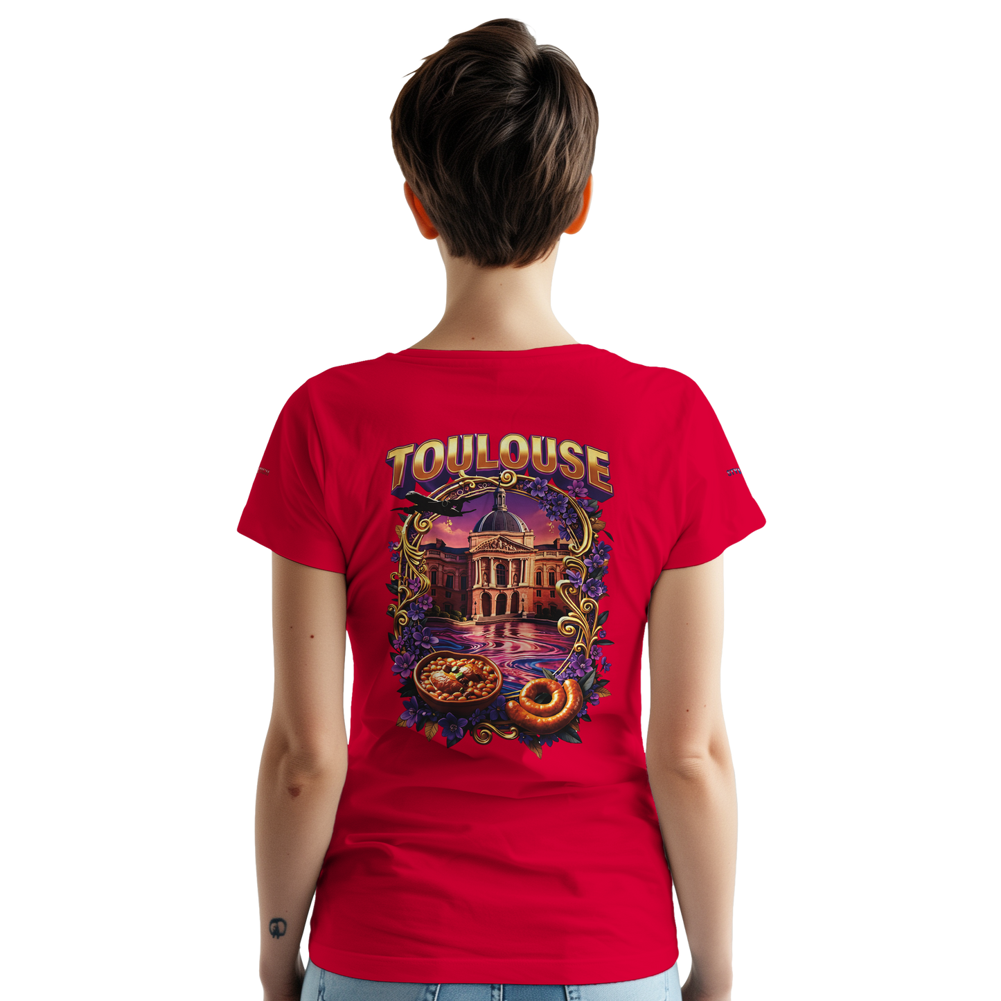 - Unisex Toulouse city of France heavy crewneck t-shirt | Gildan® 5000