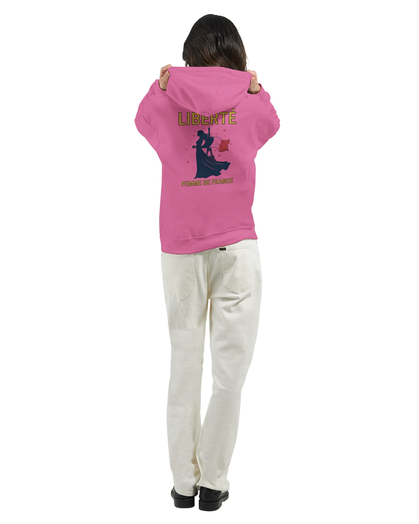 Kapuzenpullover Freiheit Damen French Classic Stil | Gildan® 18500