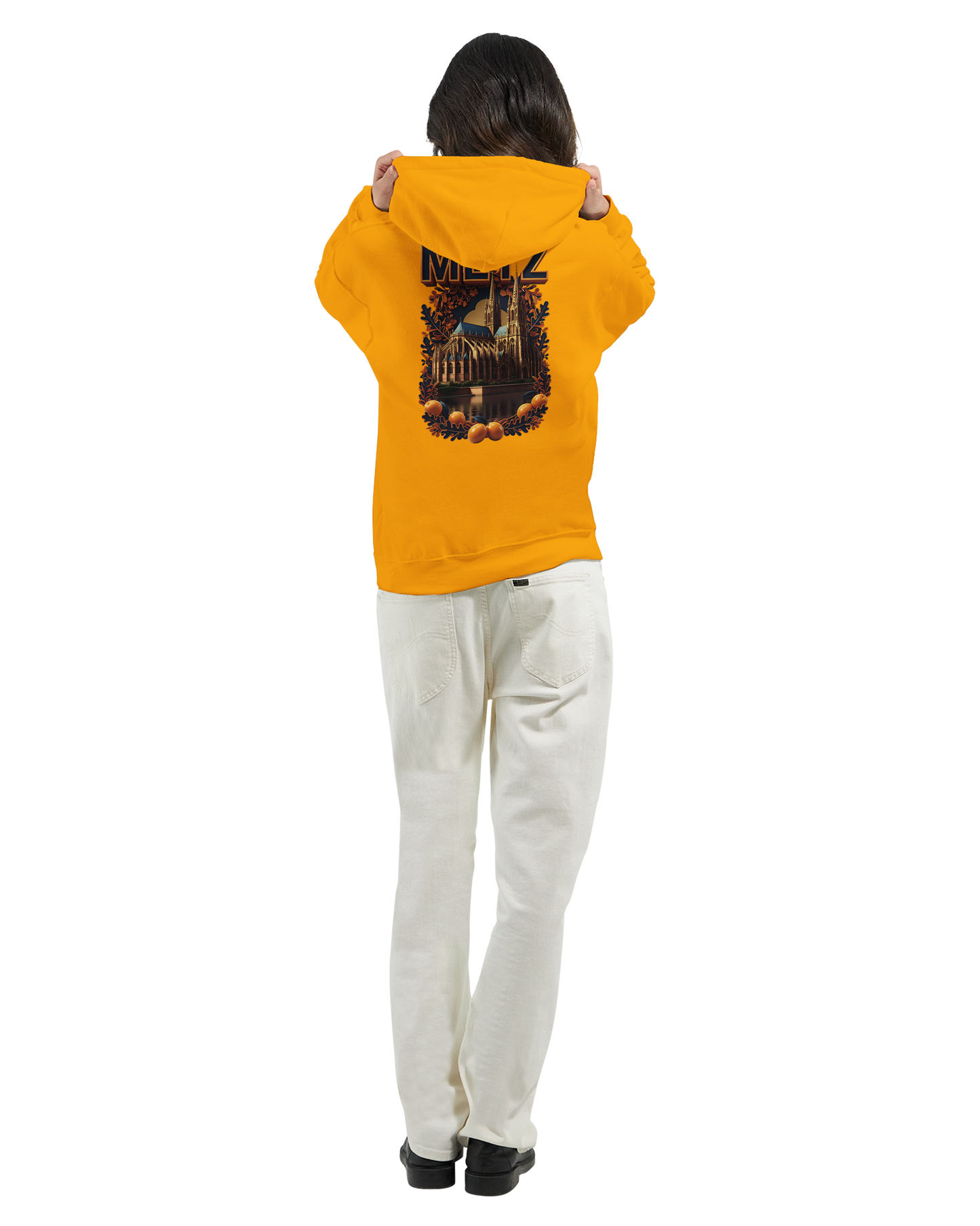 Unisex-Hoodie Metz Stadt Frankreich klassisch | Gildan® 18500