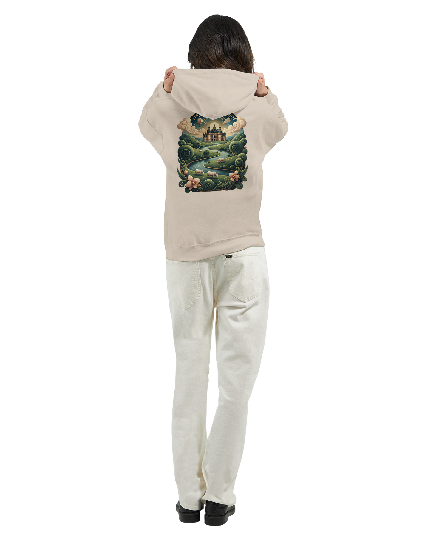 Klassischer Unisex-Kapuzenpullover Pays de la Loire | Gildan® 18500