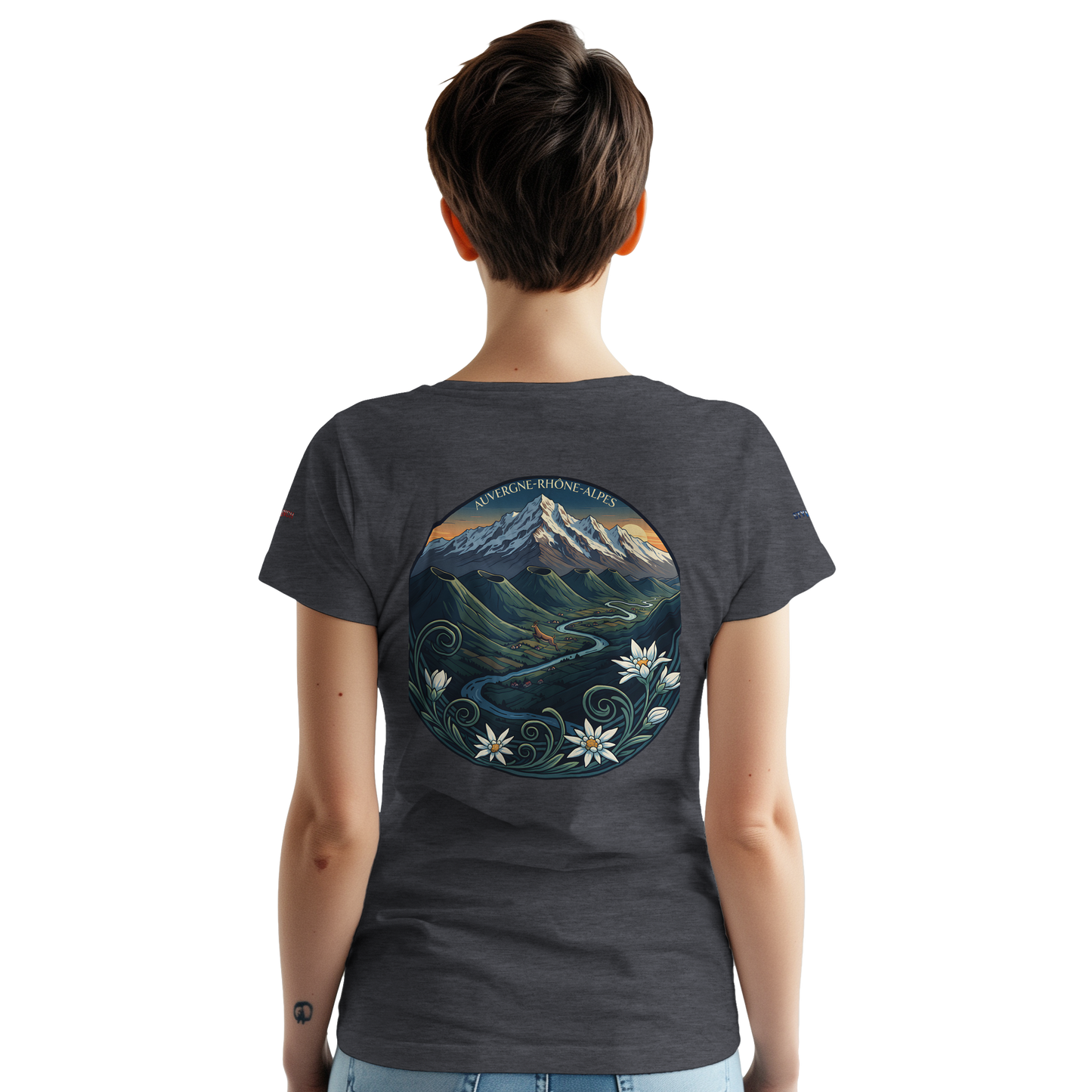 Auvergne-Rhône-Alpes Unisex Heavy Cotton T-Shirt | Gildan® 5000