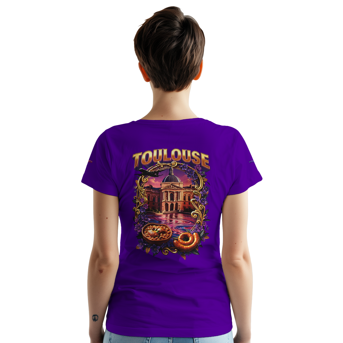 - Unisex Toulouse city of France heavy crewneck t-shirt | Gildan® 5000
