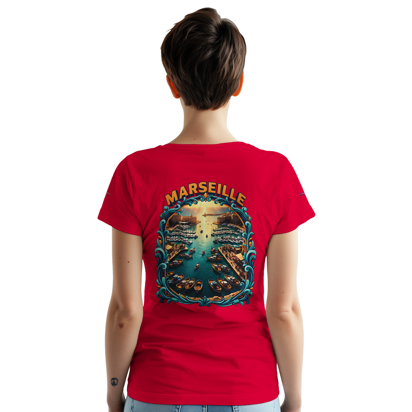 Unisex-T-Shirt Marseille, dick, Rundhalsausschnitt | Gildan® 5000