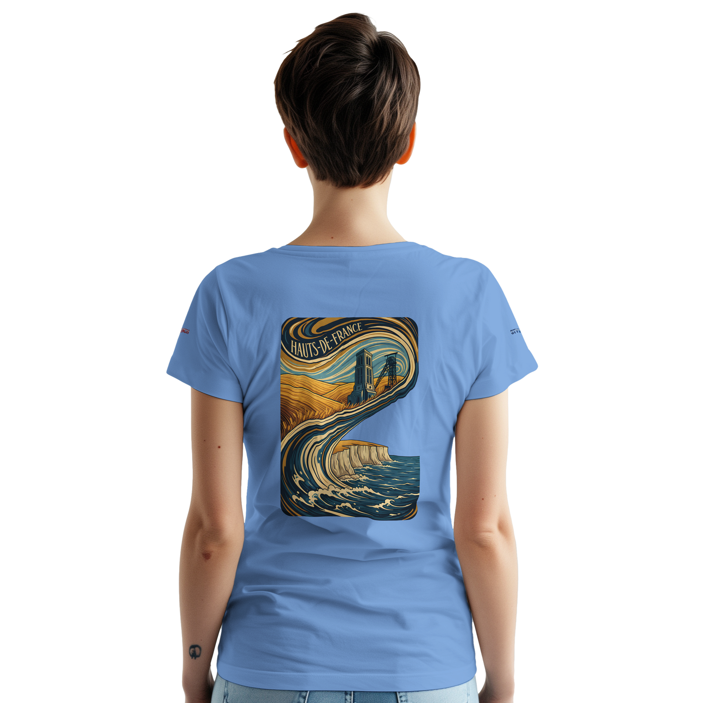 Unisex-T-Shirt Hochwertige Frankreich, dick, Rundhals | Gildan® 5000