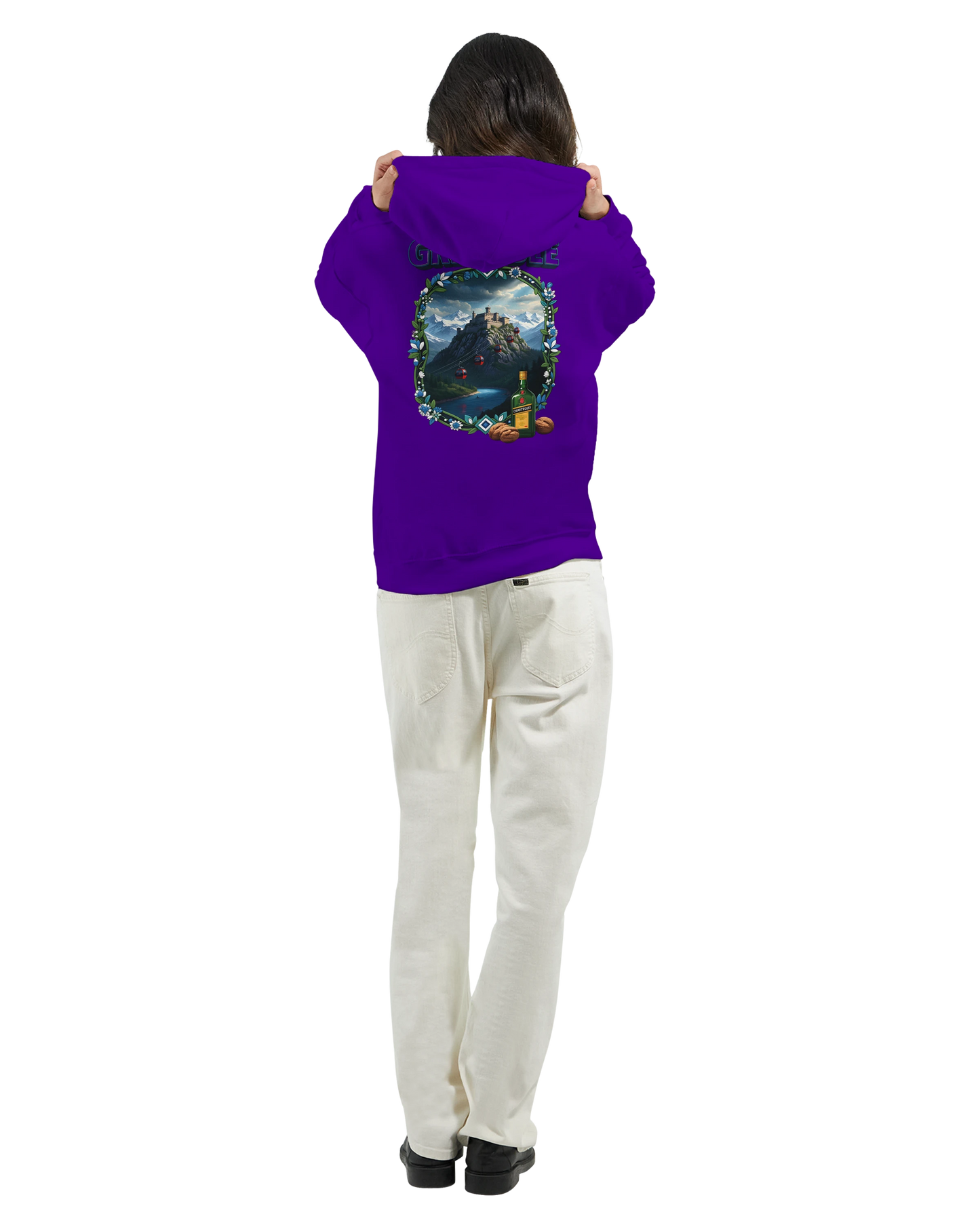 Kapuzenpullover Grenoble Stadt in Frankreich Unisex Classic | Gildan® 18500