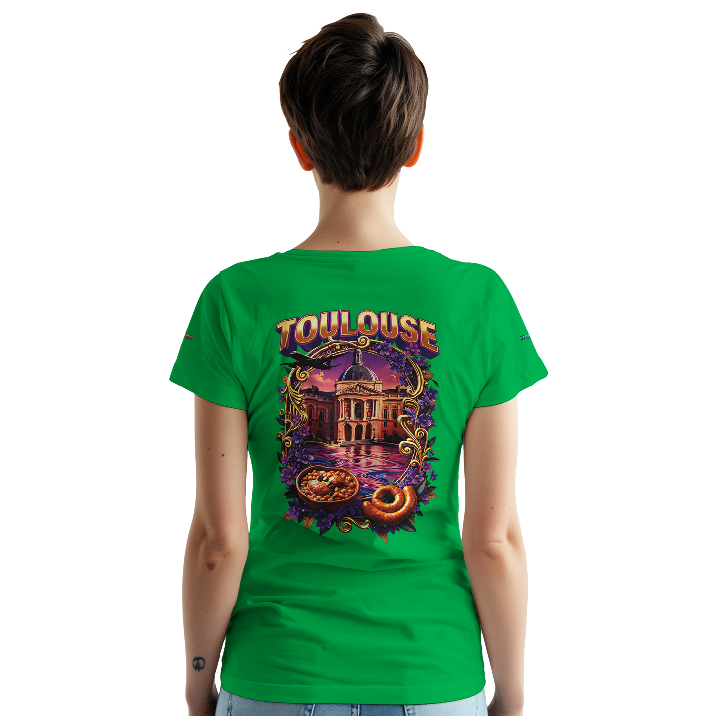 - Unisex Toulouse city of France heavy crewneck t-shirt | Gildan® 5000