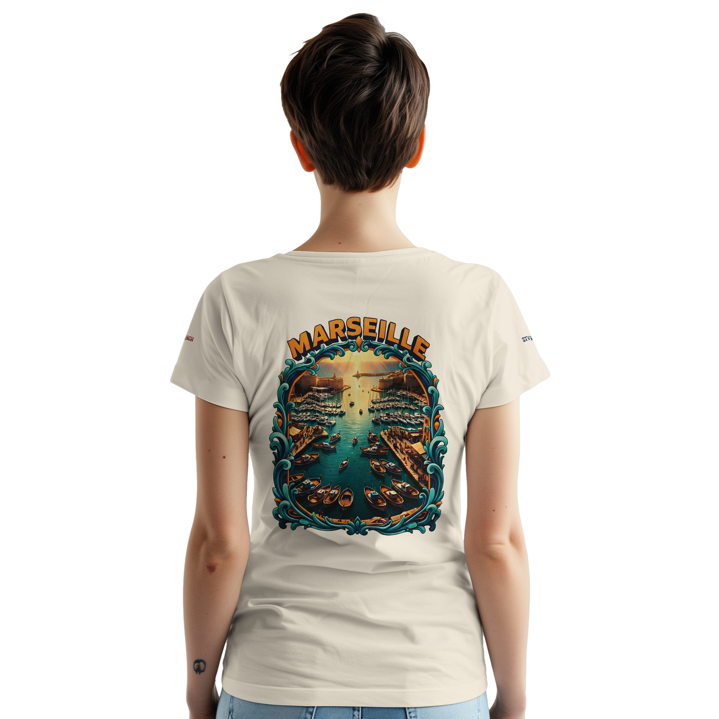 Unisex-T-Shirt Marseille, dick, Rundhalsausschnitt | Gildan® 5000