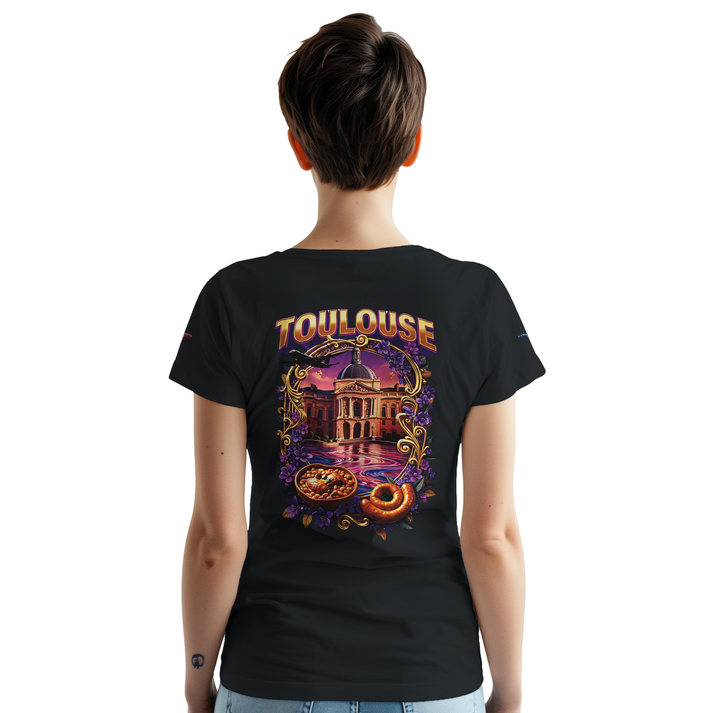 - Unisex Toulouse city of France heavy crewneck t-shirt | Gildan® 5000
