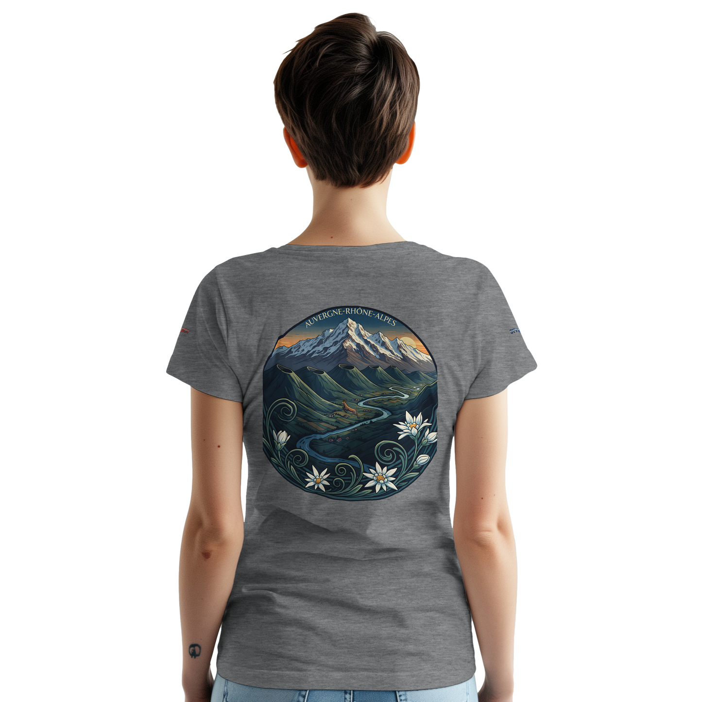 Auvergne-Rhône-Alpes Unisex Heavy Cotton T-Shirt | Gildan® 5000