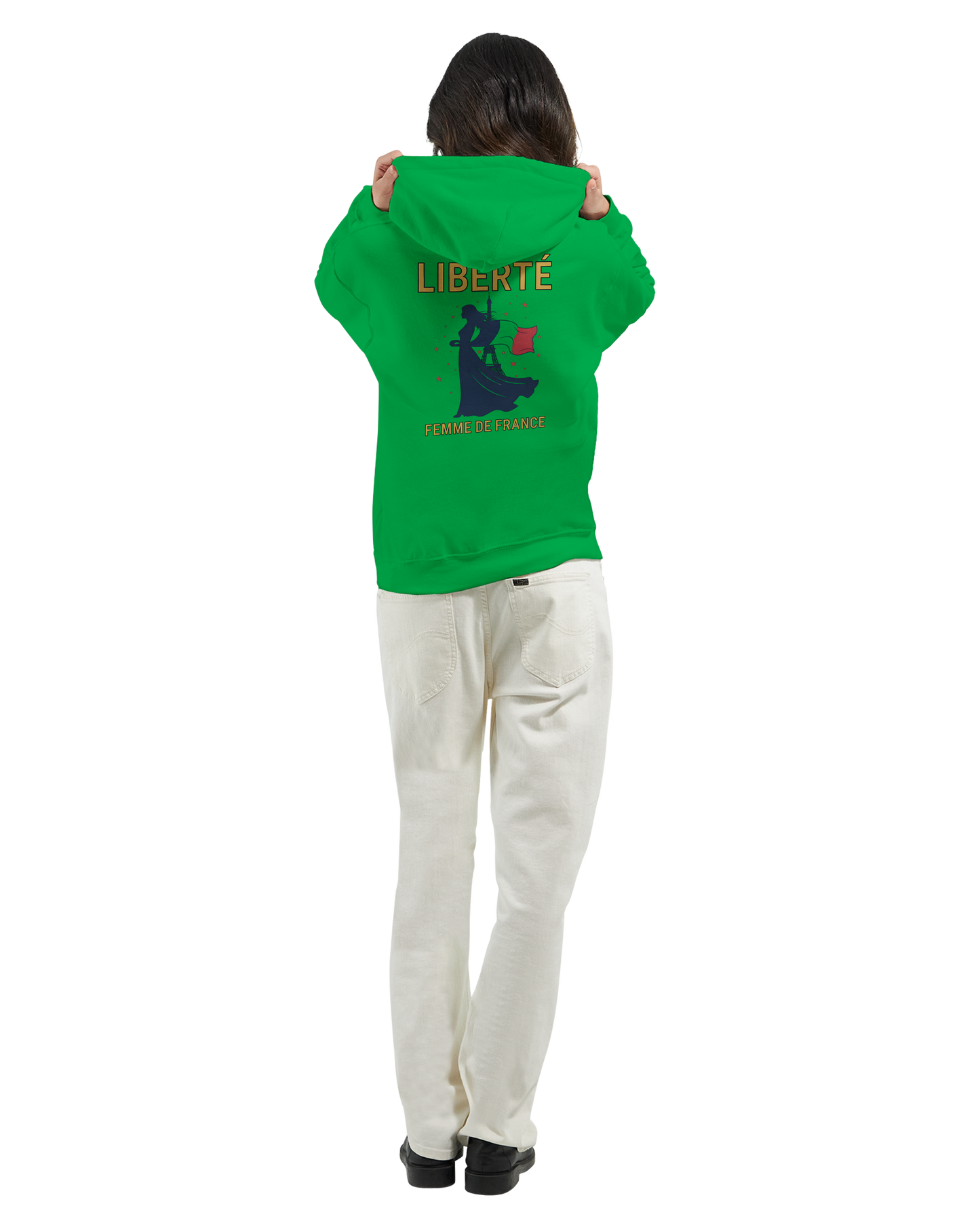 Kapuzenpullover Freiheit Damen French Classic Stil | Gildan® 18500