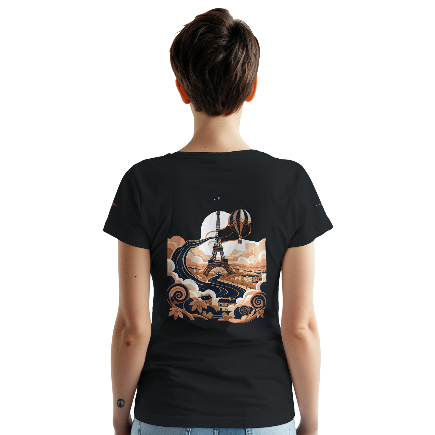 Unisex T-Shirt Île-de-France dick rundhals | Gildan® 5000