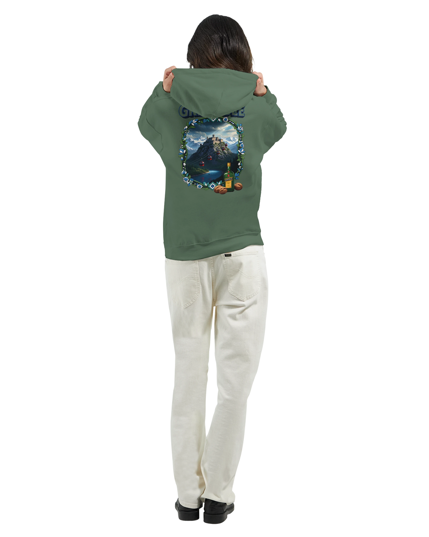 Kapuzenpullover Grenoble Stadt in Frankreich Unisex Classic | Gildan® 18500