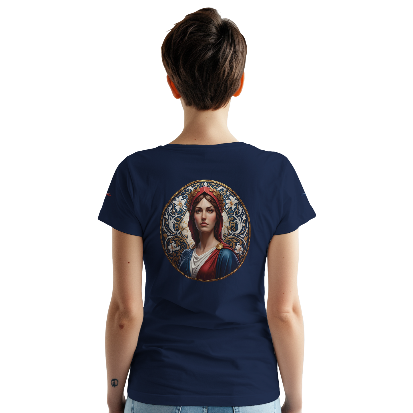 Damen T-Shirt Marianne dick, Rundhals | Gildan® 5000