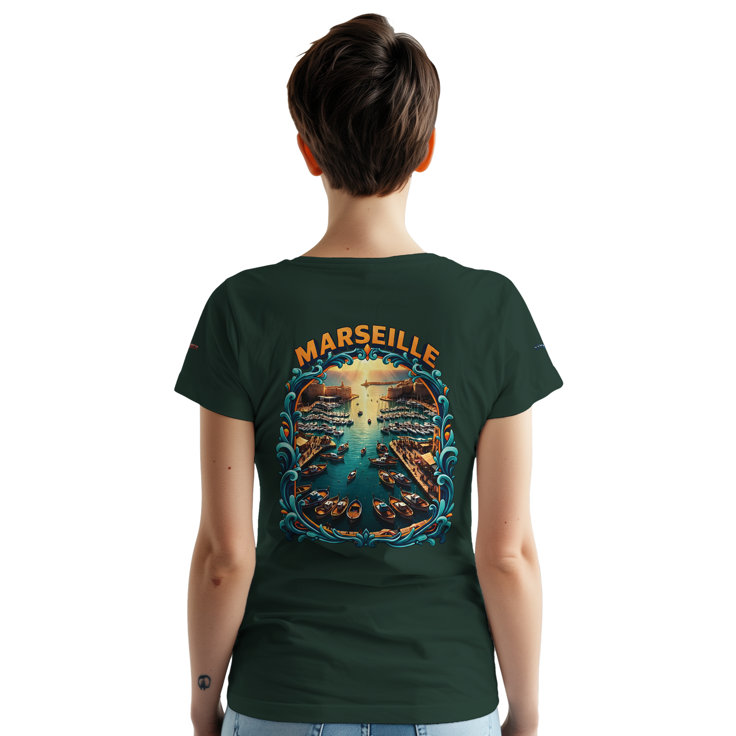 Unisex-T-Shirt Marseille, dick, Rundhalsausschnitt | Gildan® 5000