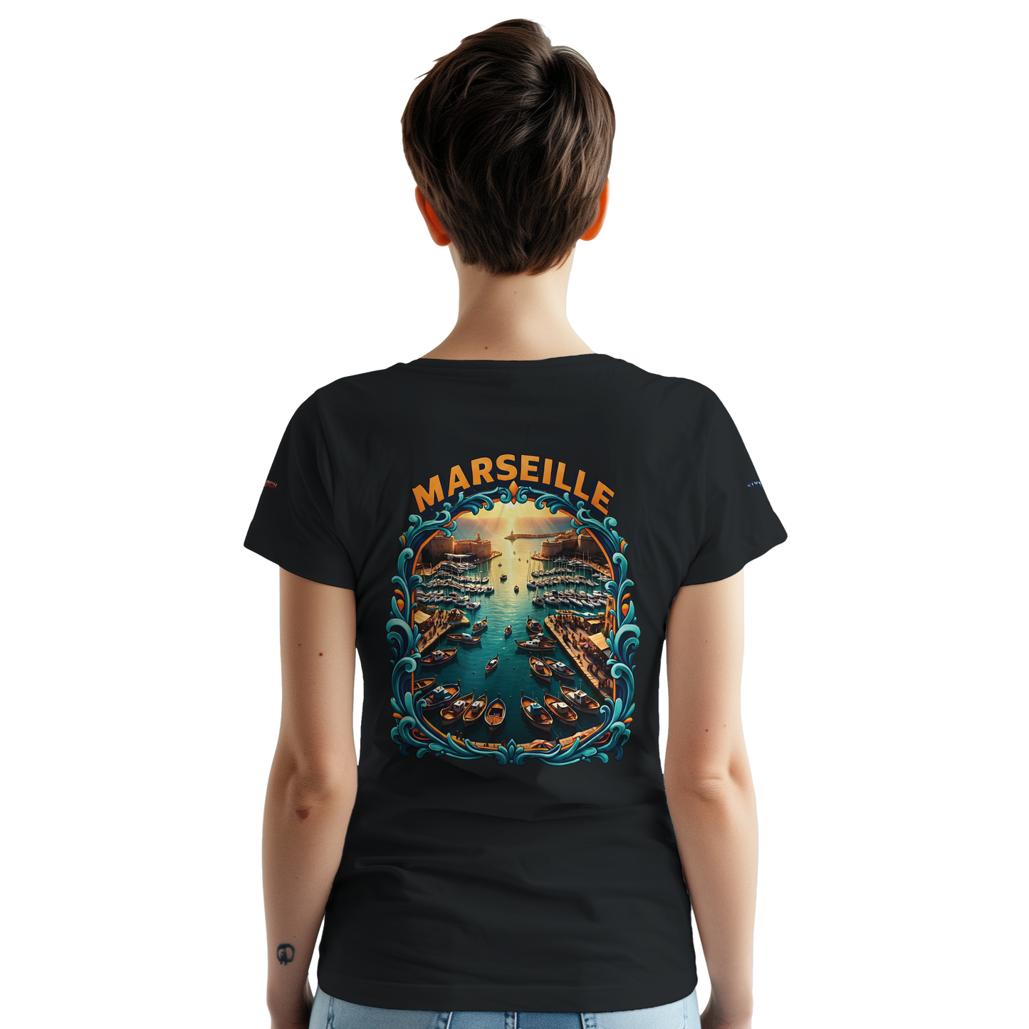 Unisex-T-Shirt Marseille, dick, Rundhalsausschnitt | Gildan® 5000