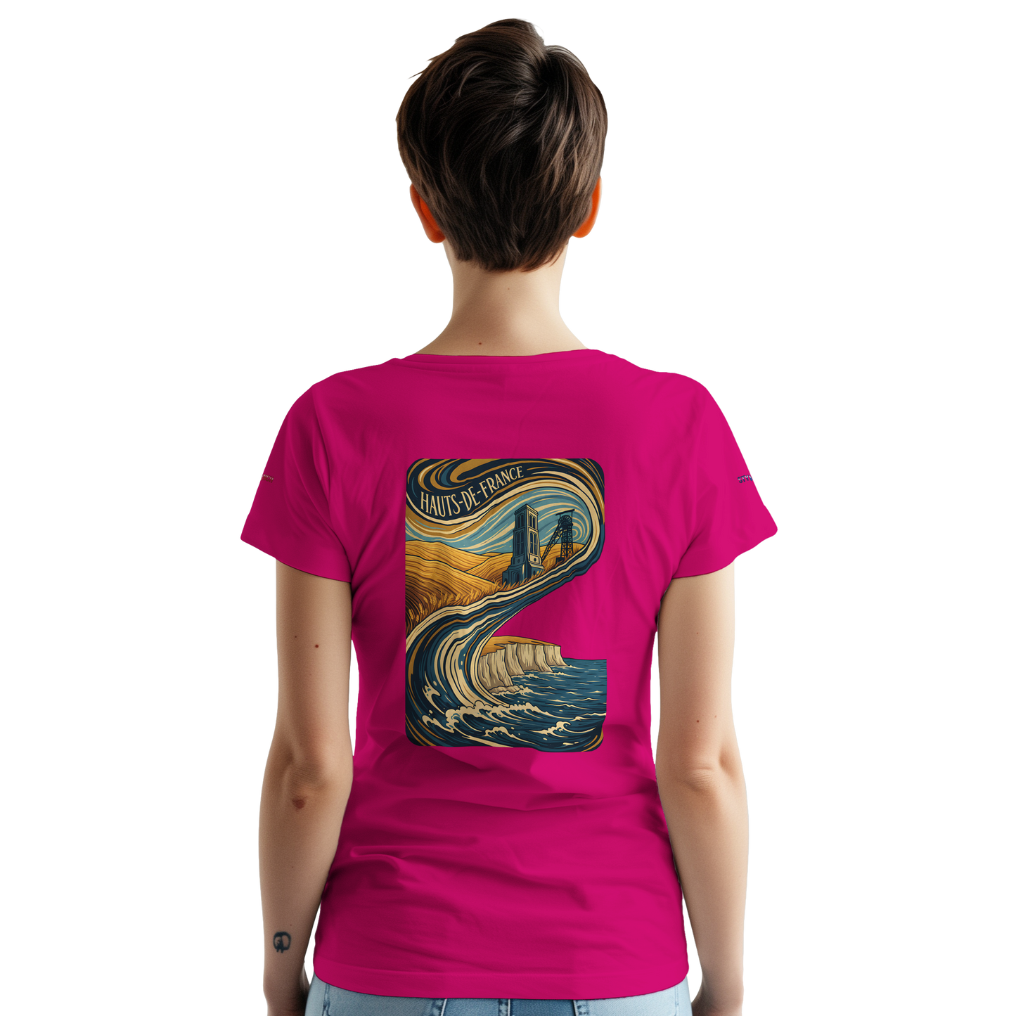 Unisex-T-Shirt Hochwertige Frankreich, dick, Rundhals | Gildan® 5000