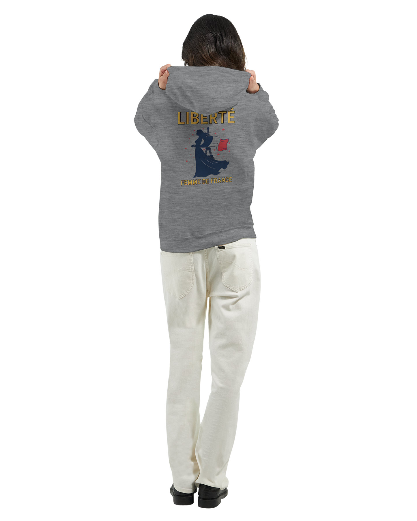 Kapuzenpullover Freiheit Damen French Classic Stil | Gildan® 18500