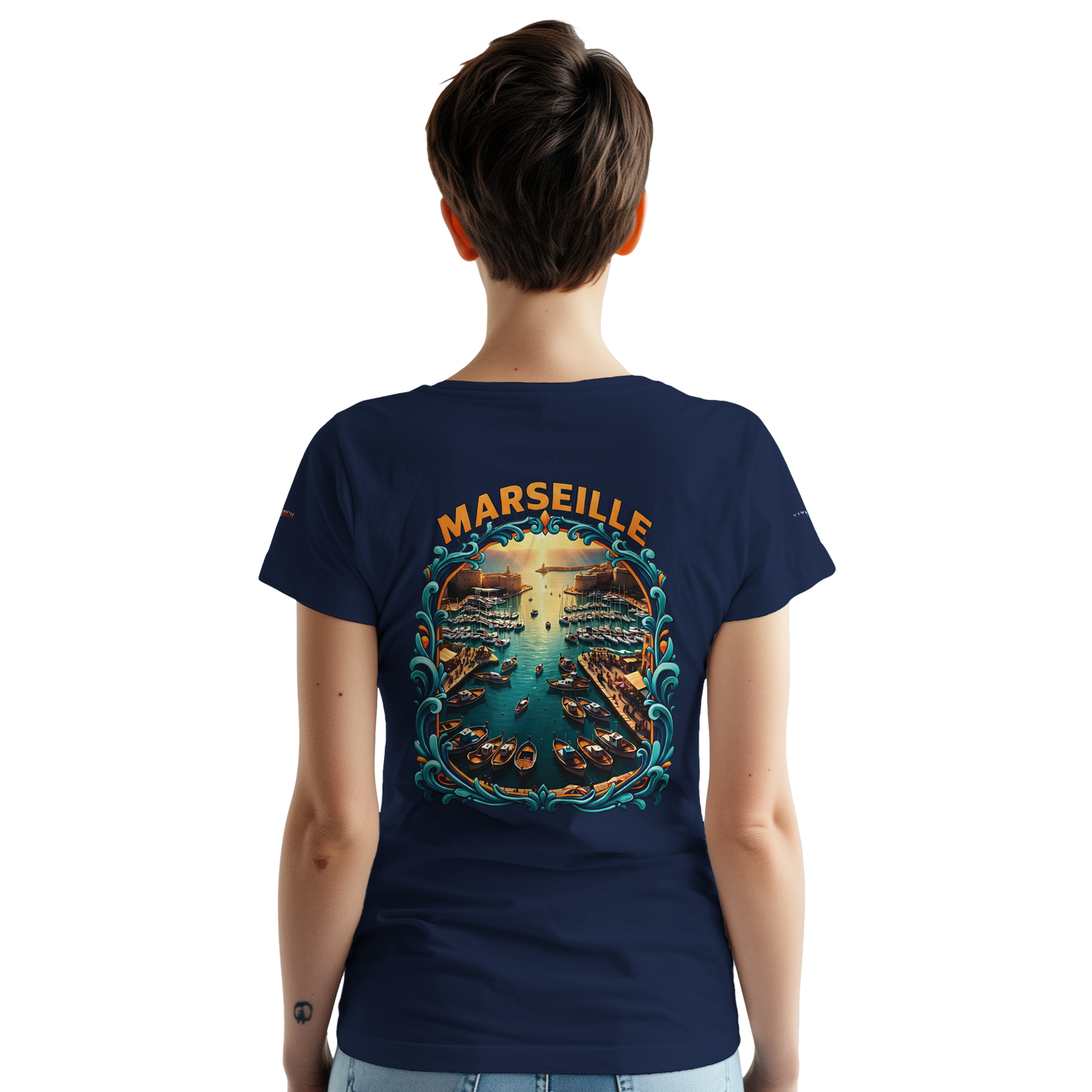 Unisex-T-Shirt Marseille, dick, Rundhalsausschnitt | Gildan® 5000