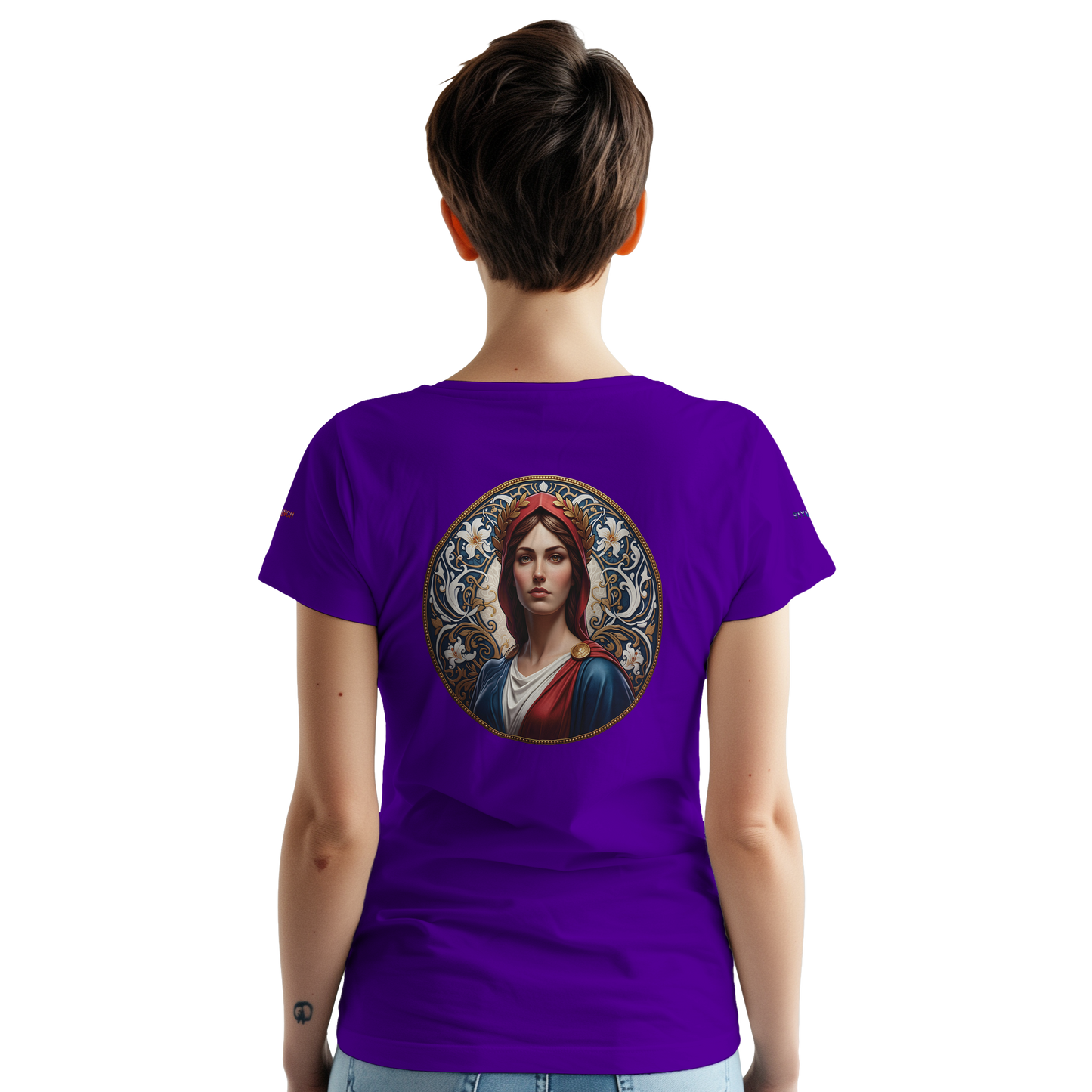 Damen T-Shirt Marianne dick, Rundhals | Gildan® 5000