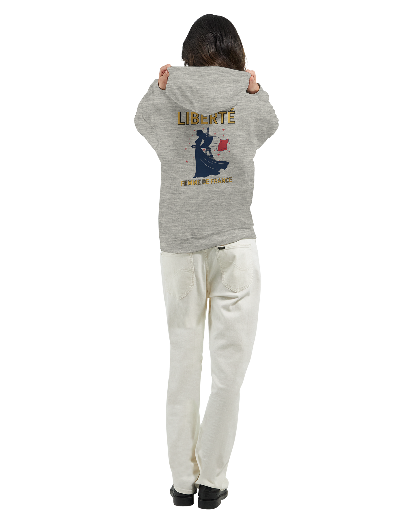 Kapuzenpullover Freiheit Damen French Classic Stil | Gildan® 18500