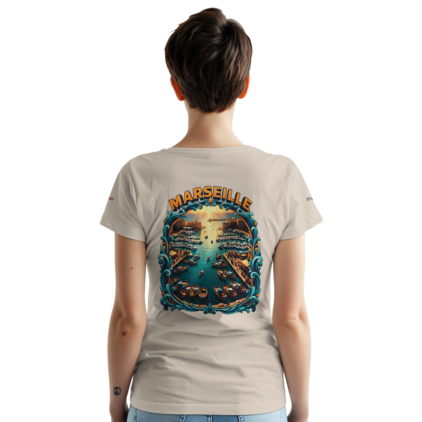 Unisex-T-Shirt Marseille, dick, Rundhalsausschnitt | Gildan® 5000