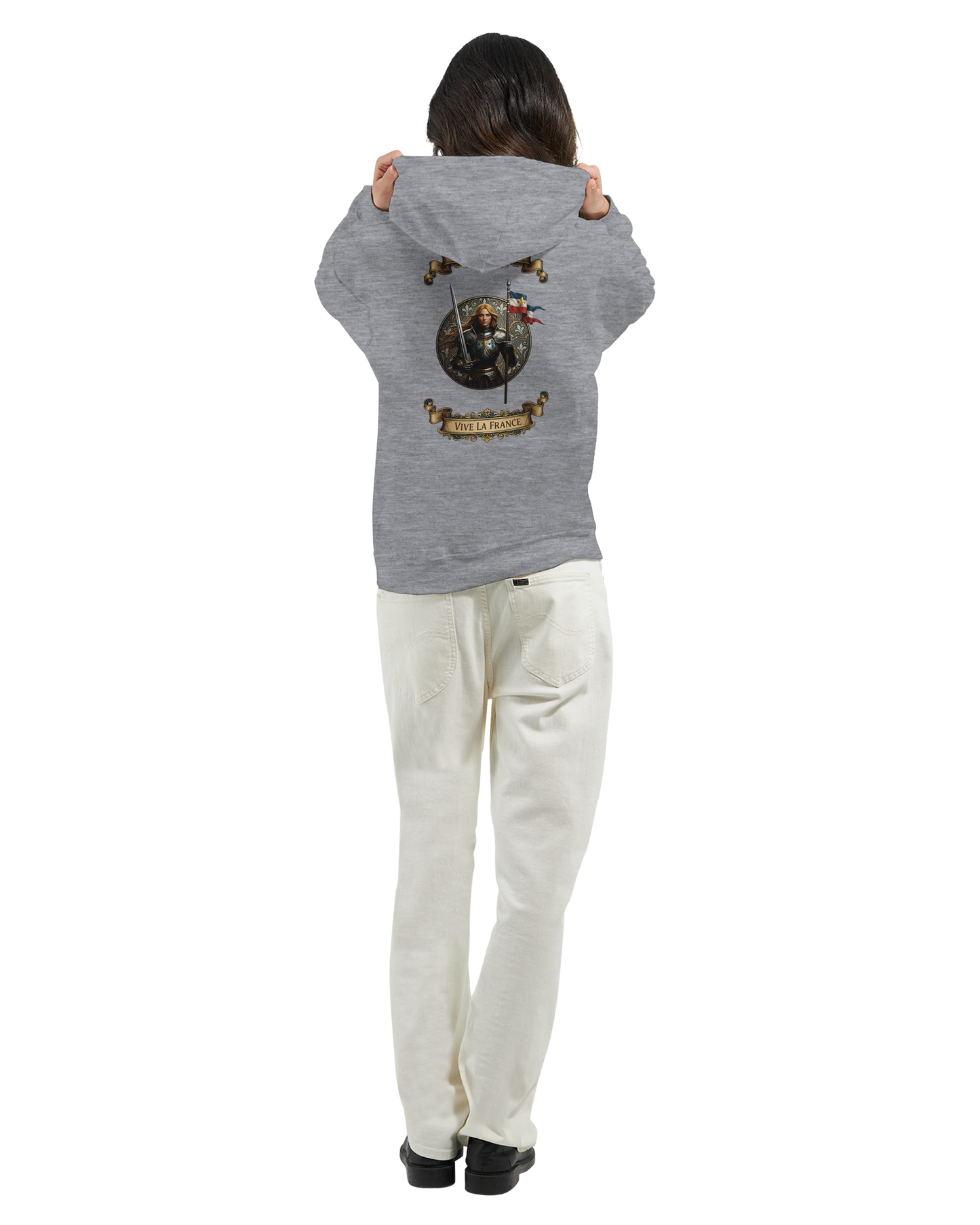 Kapuzenpullover für Damen Jeanne d'Arc klassisch | Gildan® 18500
