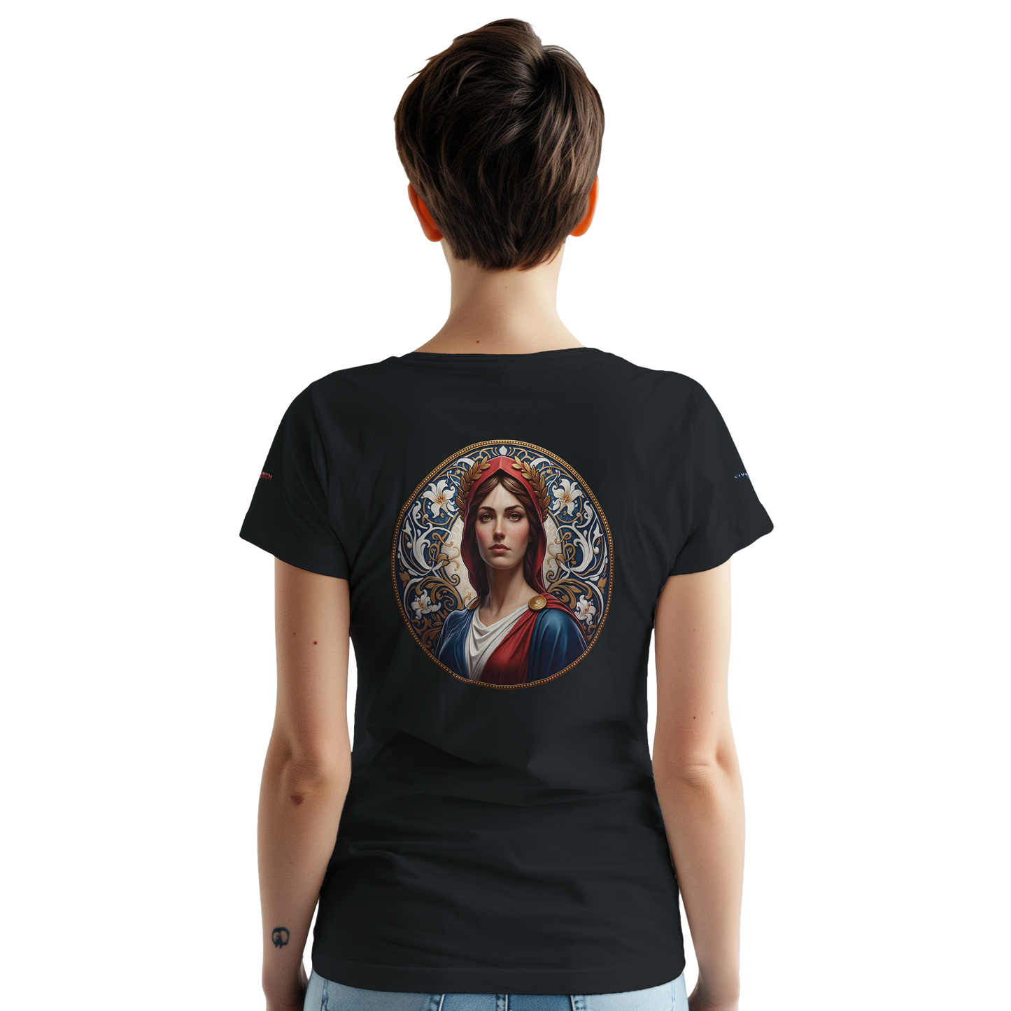 Damen T-Shirt Marianne dick, Rundhals | Gildan® 5000