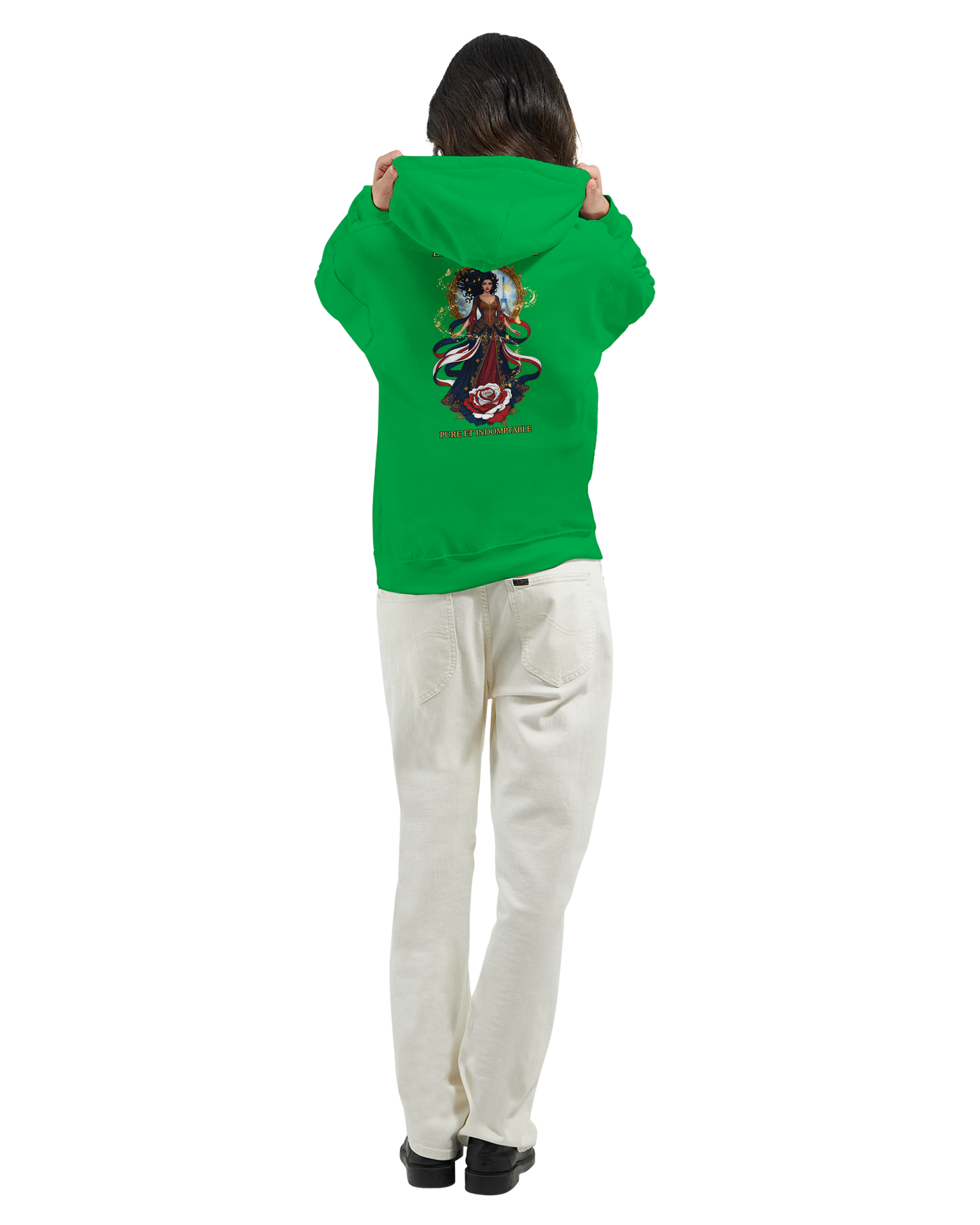 - Kapuzenpullover Damen French Style klassisch l'âme de France | Gildan® 18500