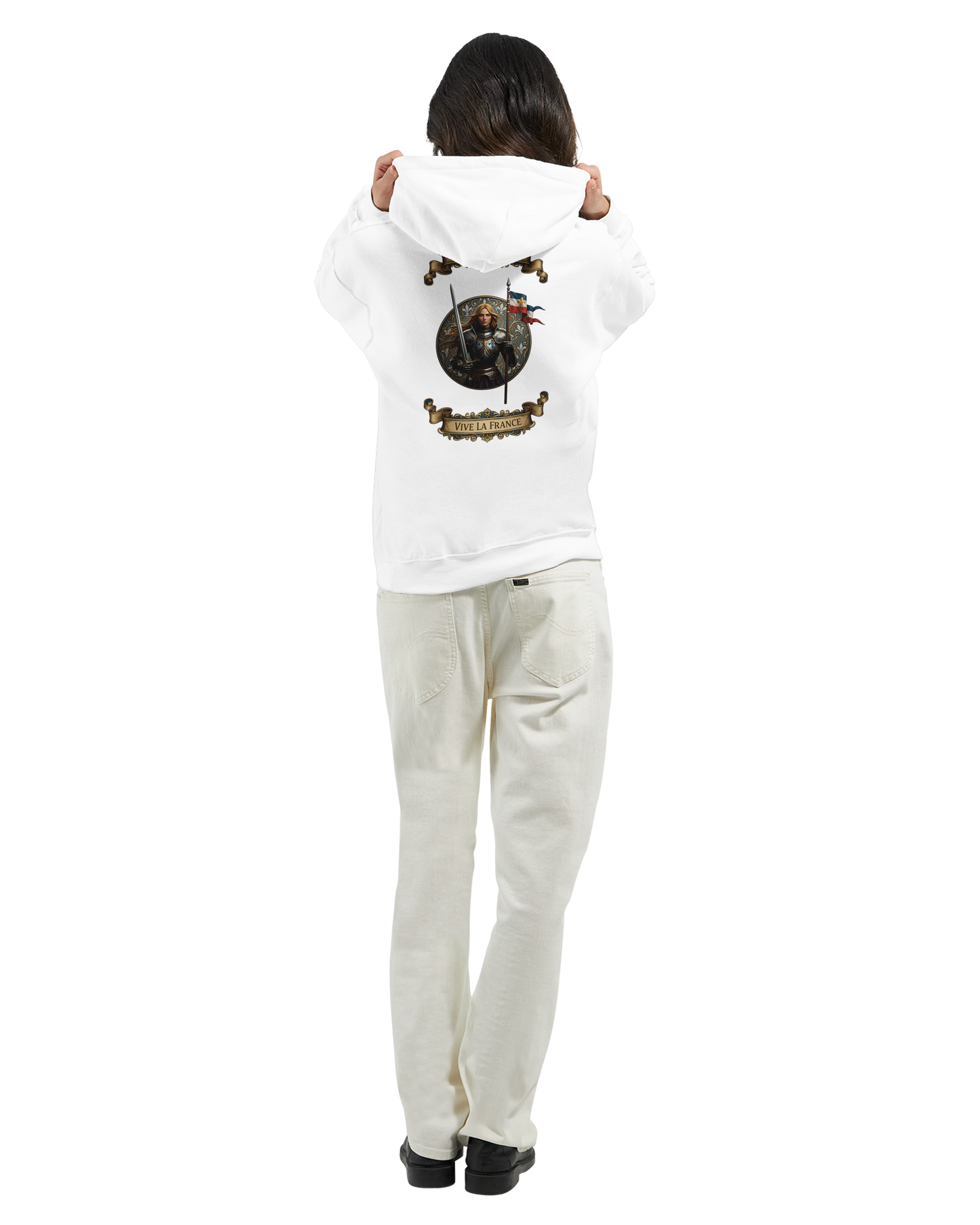 Kapuzenpullover für Damen Jeanne d'Arc klassisch | Gildan® 18500