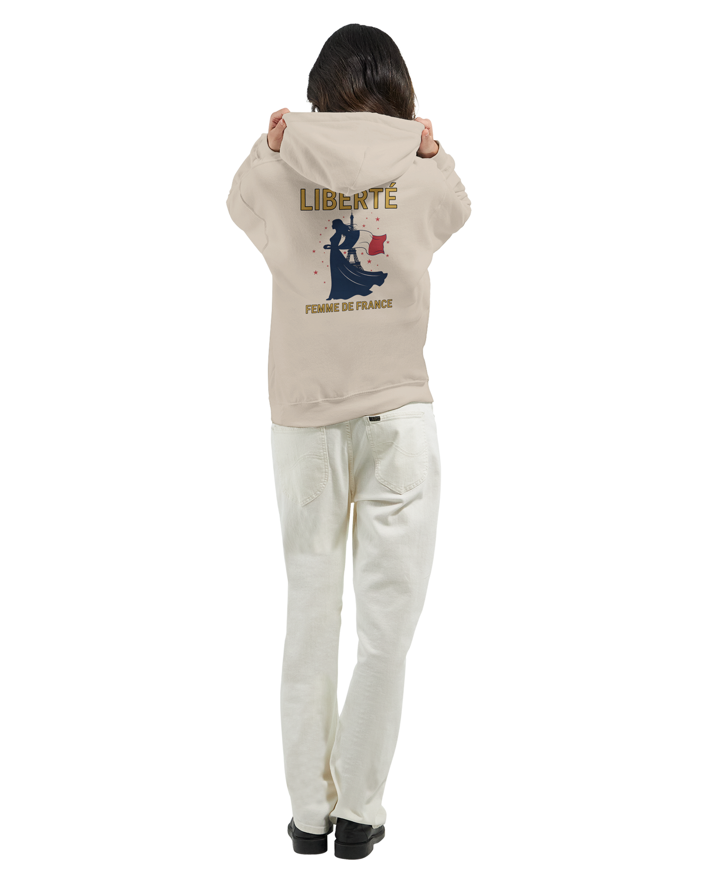 Kapuzenpullover Freiheit Damen French Classic Stil | Gildan® 18500