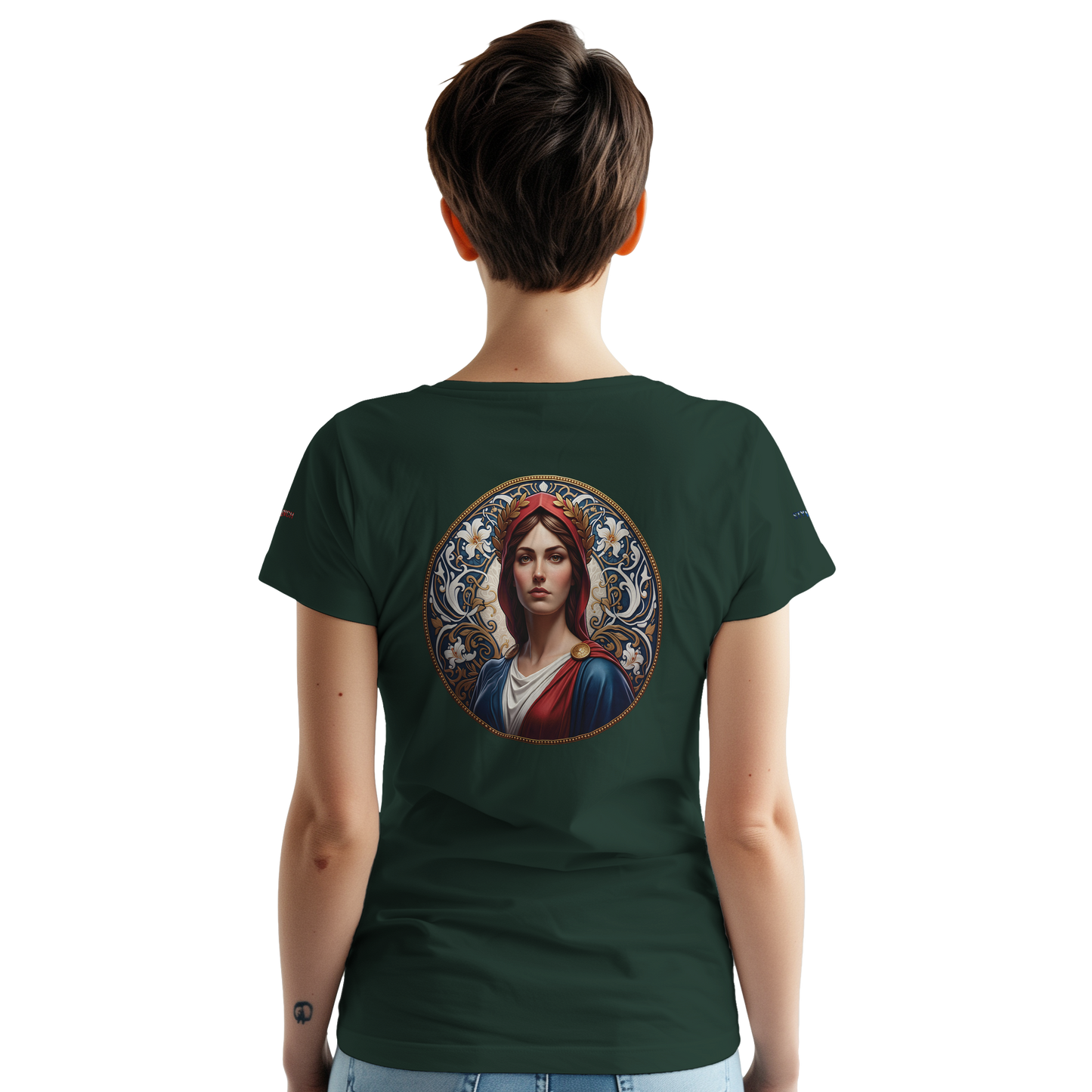Damen T-Shirt Marianne dick, Rundhals | Gildan® 5000