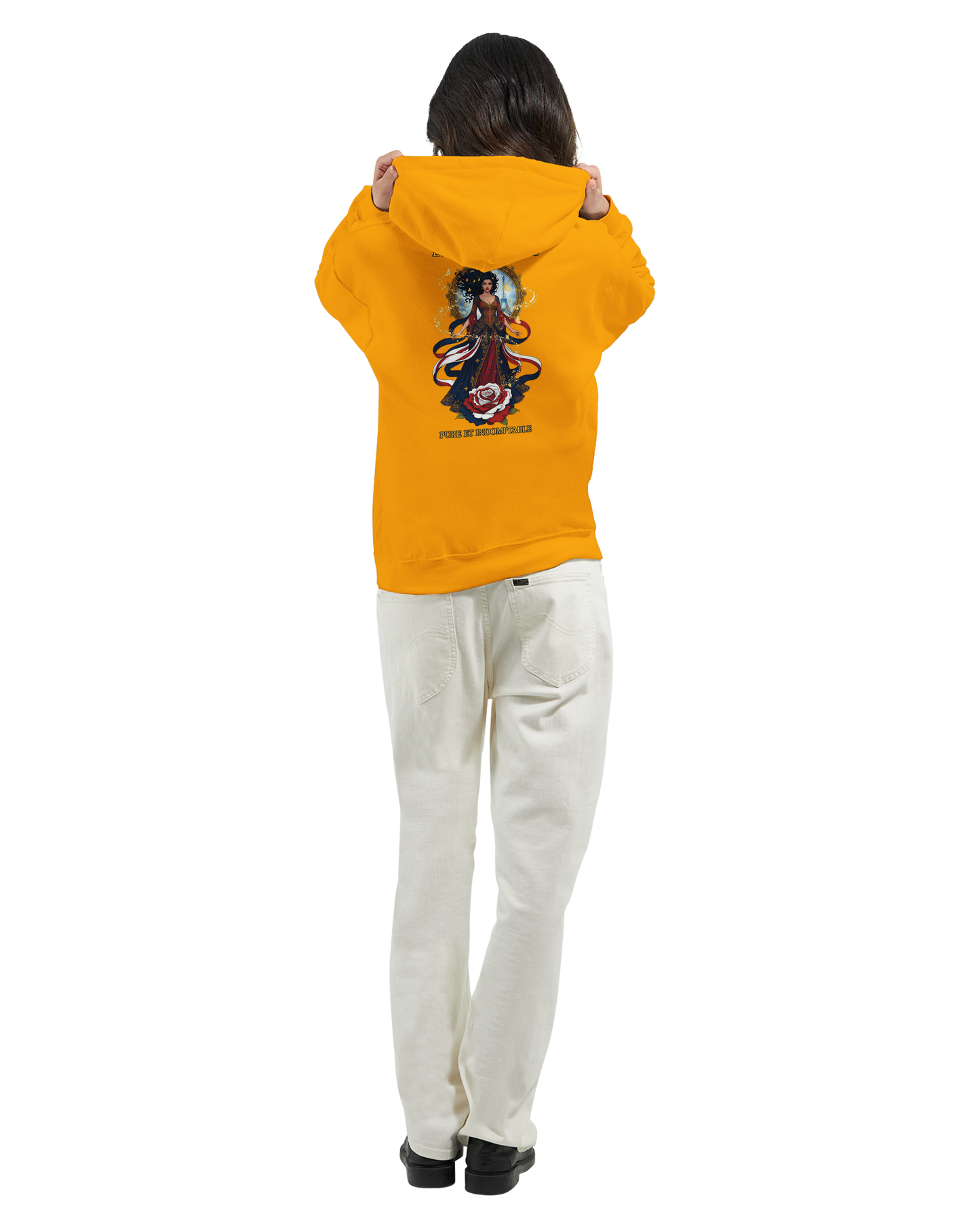 - Kapuzenpullover Damen French Style klassisch l'âme de France | Gildan® 18500