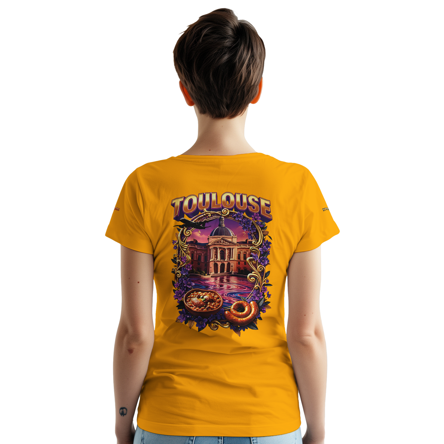 - Unisex Toulouse city of France heavy crewneck t-shirt | Gildan® 5000