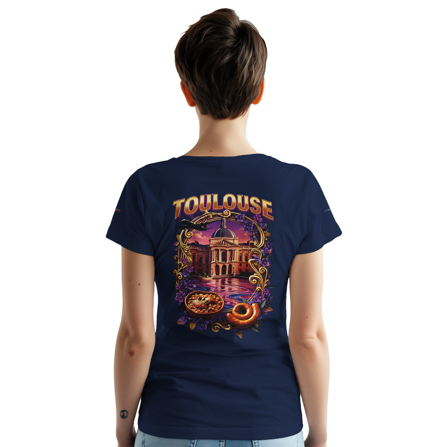 - Unisex Toulouse city of France heavy crewneck t-shirt | Gildan® 5000