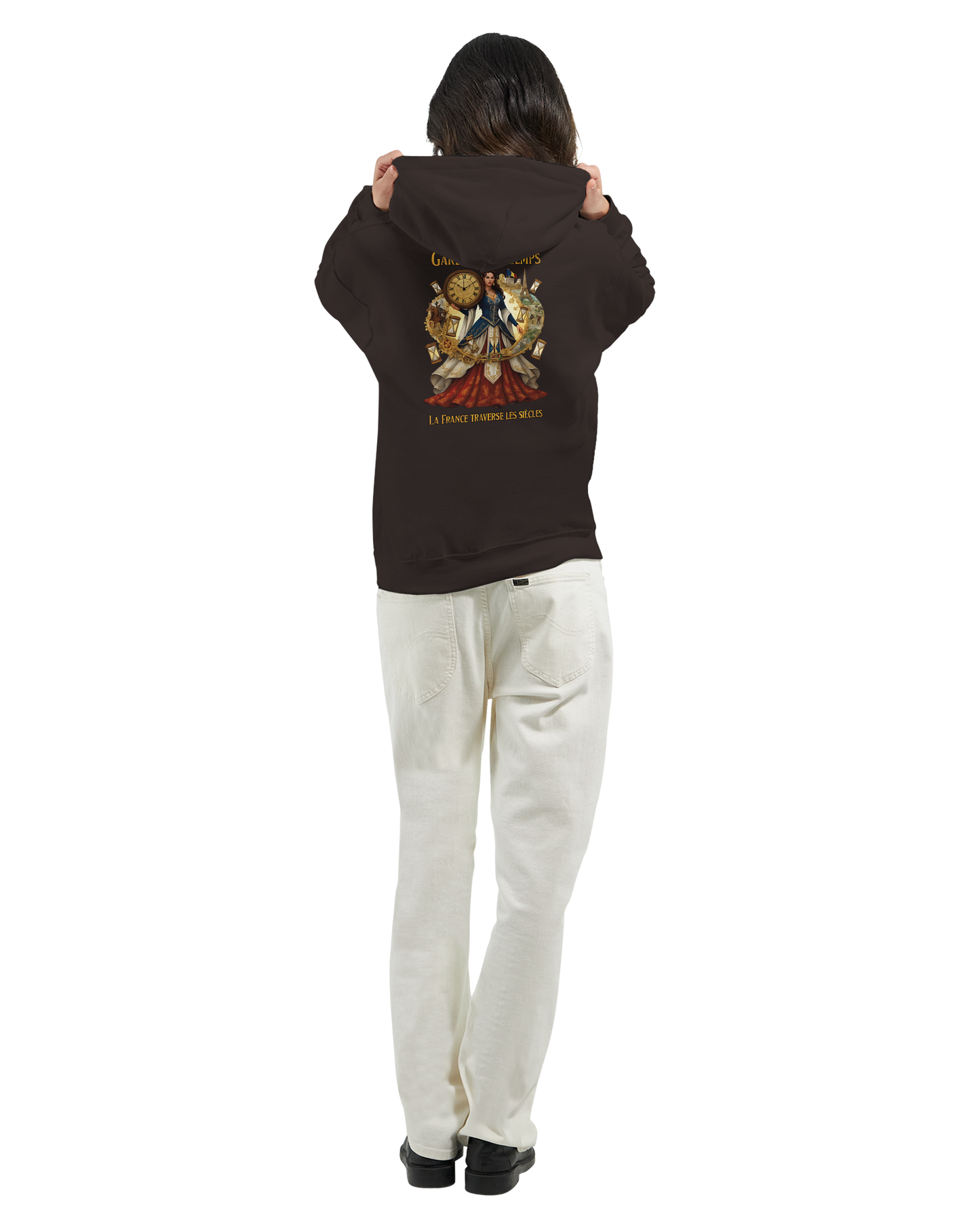 Kapuzenpullover Mona Lisa Stil-Ub klassisch | Gildan® 18500