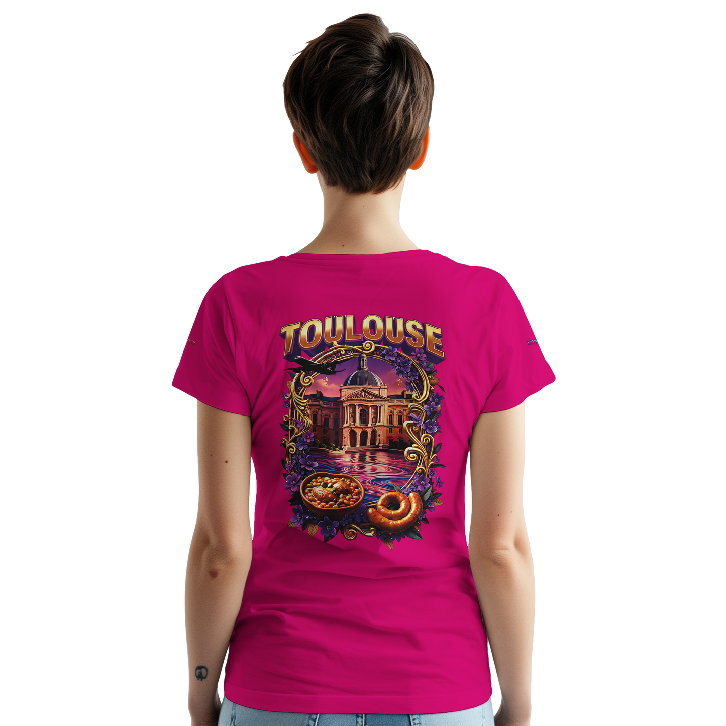 - Unisex Toulouse city of France heavy crewneck t-shirt | Gildan® 5000