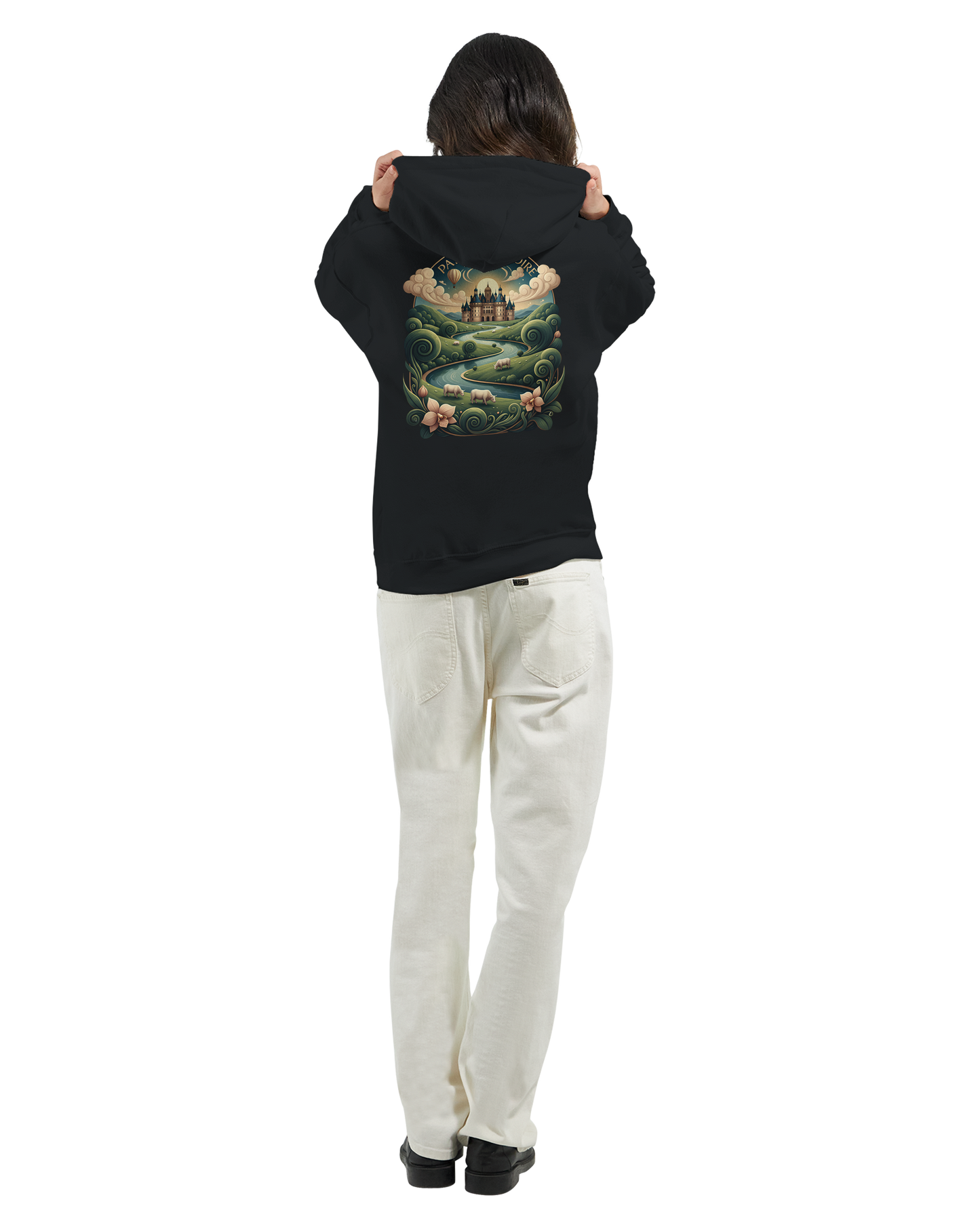 Klassischer Unisex-Kapuzenpullover Pays de la Loire | Gildan® 18500