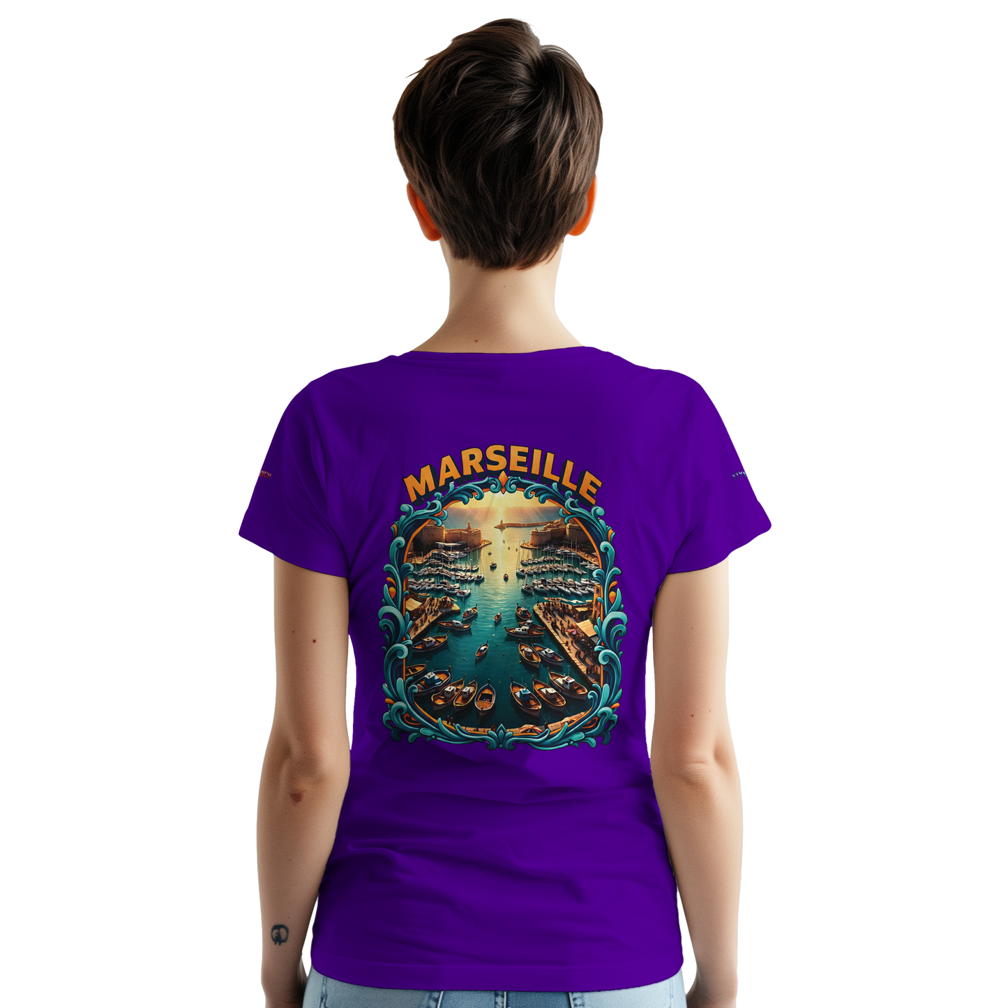 Unisex-T-Shirt Marseille, dick, Rundhalsausschnitt | Gildan® 5000
