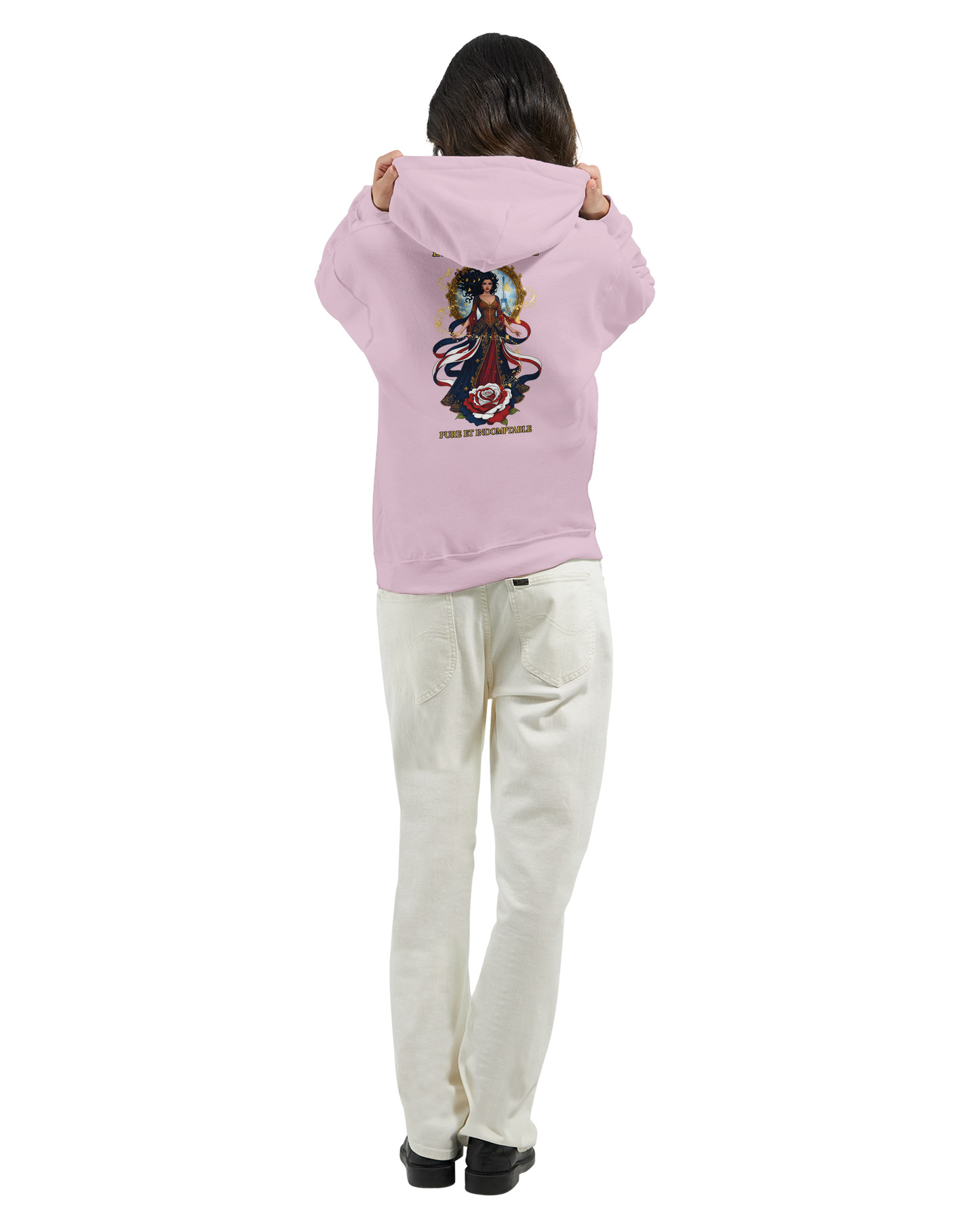 - Kapuzenpullover Damen French Style klassisch l'âme de France | Gildan® 18500