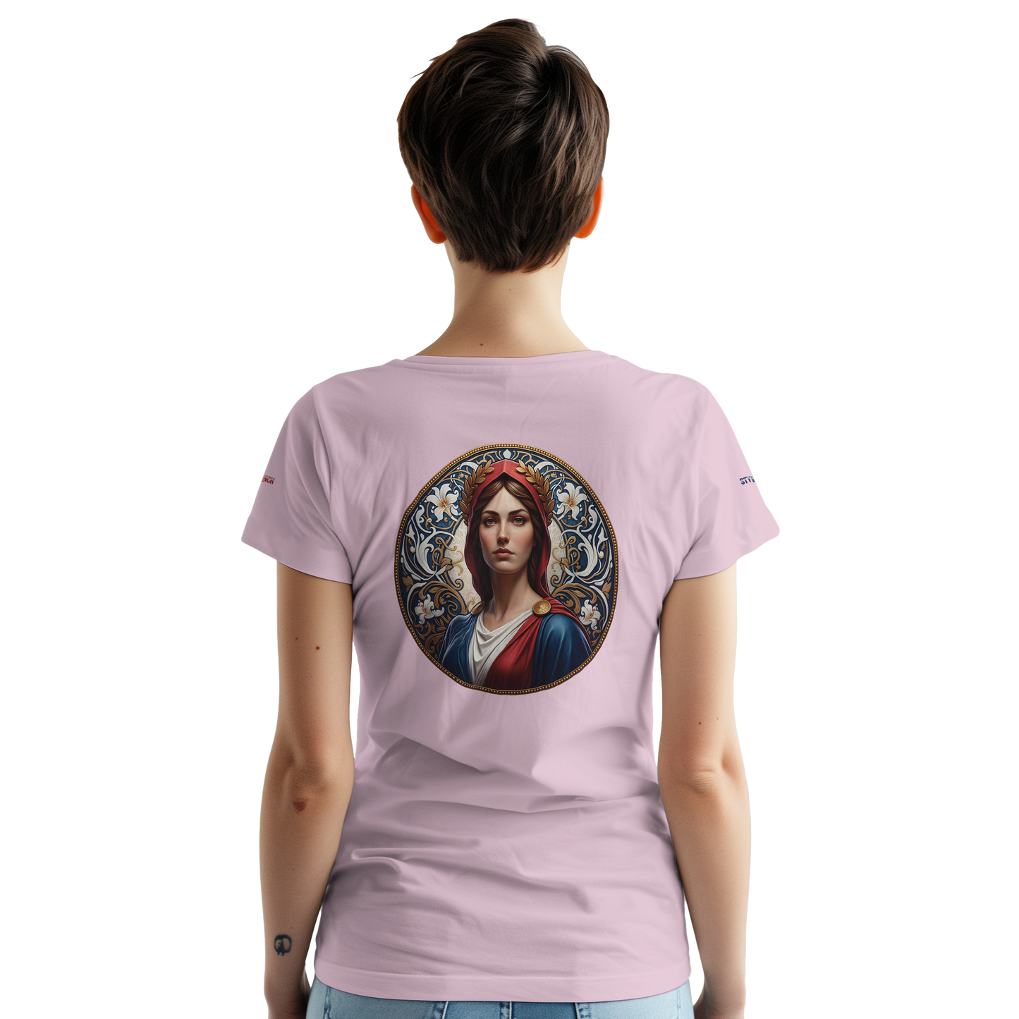 Damen T-Shirt Marianne dick, Rundhals | Gildan® 5000