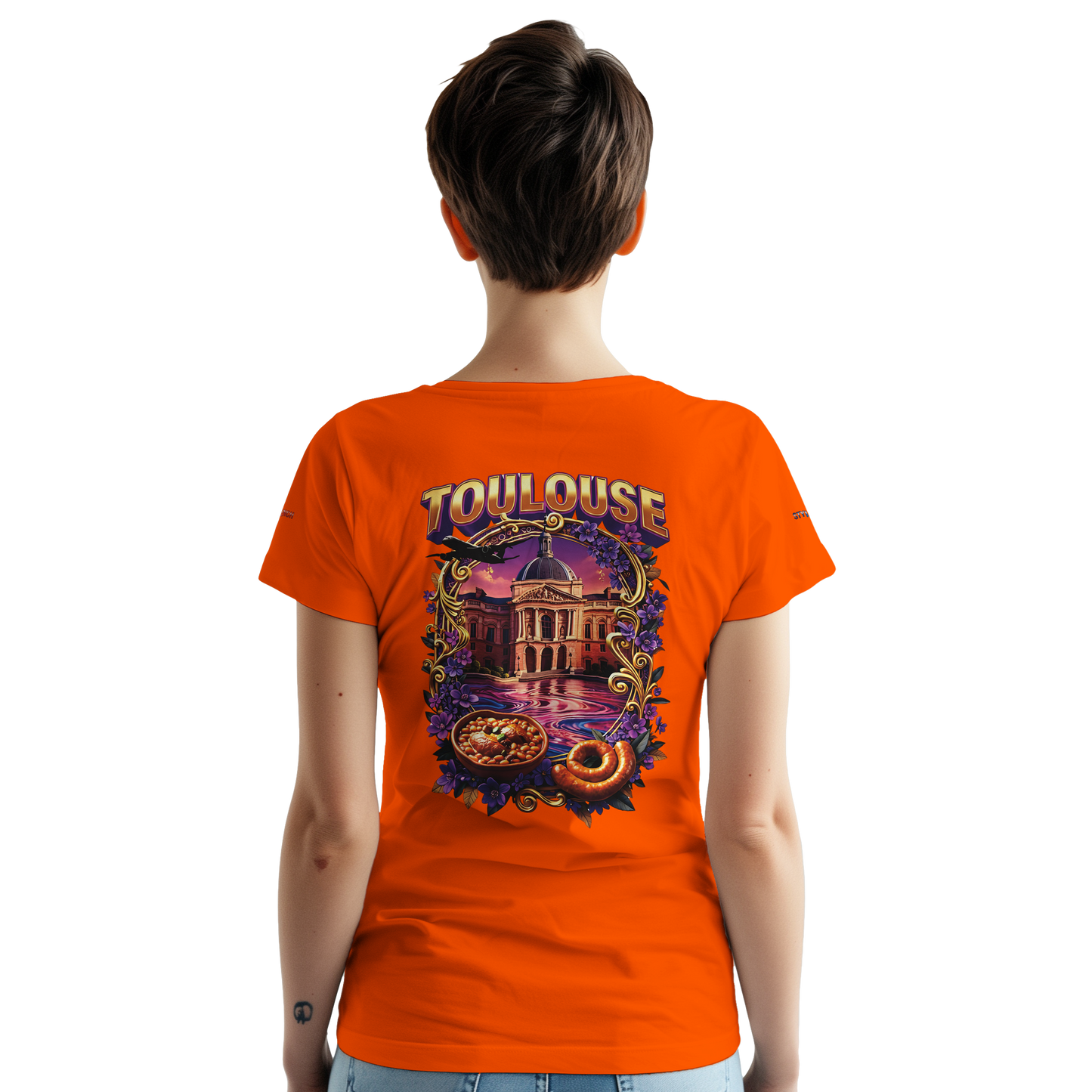 - Unisex Toulouse city of France heavy crewneck t-shirt | Gildan® 5000