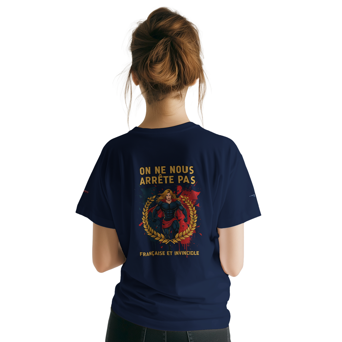 T-shirt Femme 'On ne nous arrête pas' – Coton Doux Premium