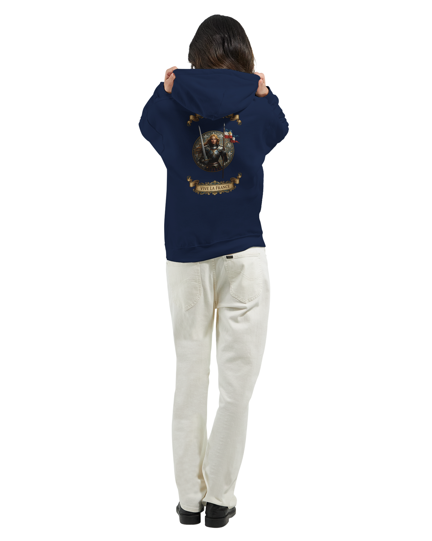 Kapuzenpullover für Damen Jeanne d'Arc klassisch | Gildan® 18500