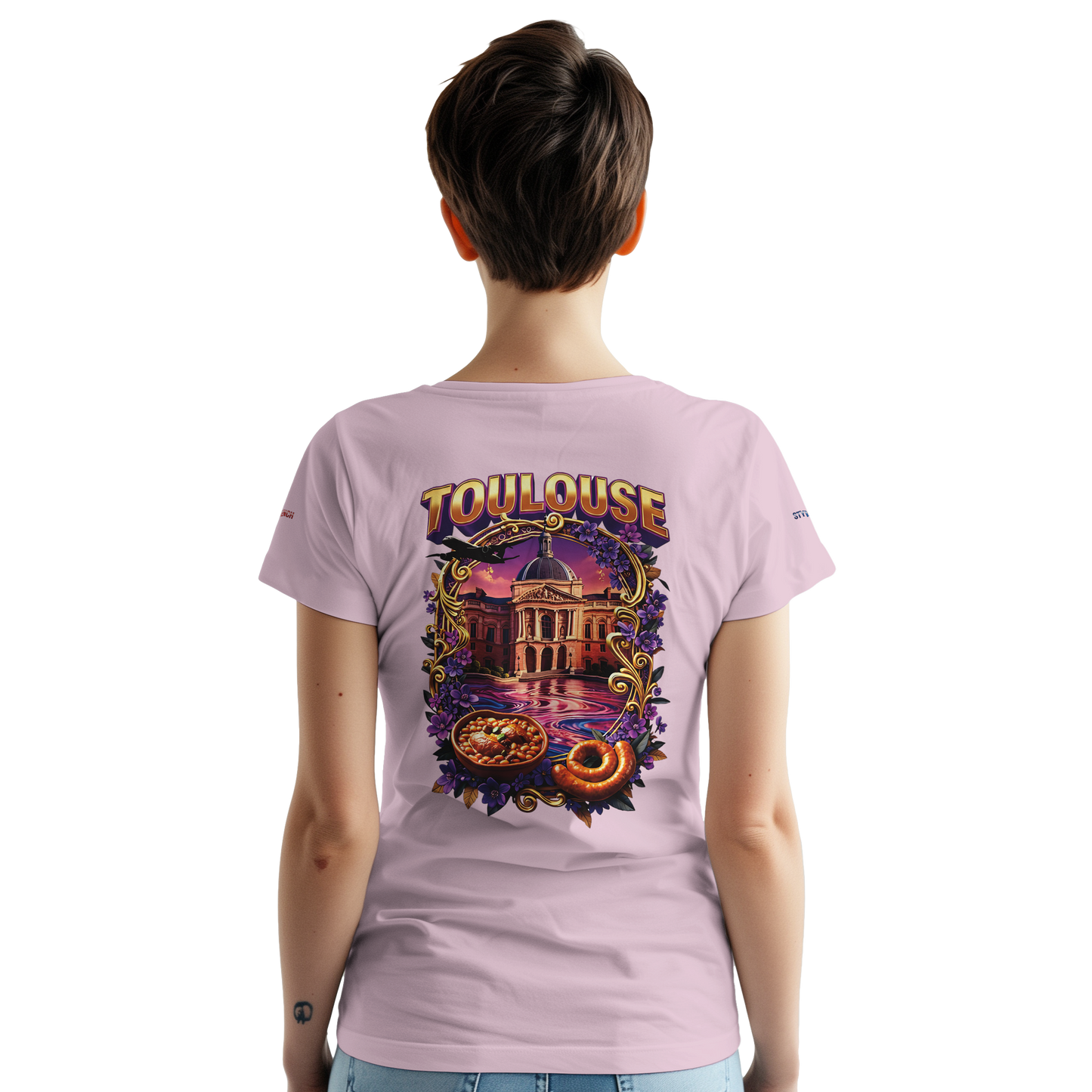 - Unisex Toulouse city of France heavy crewneck t-shirt | Gildan® 5000