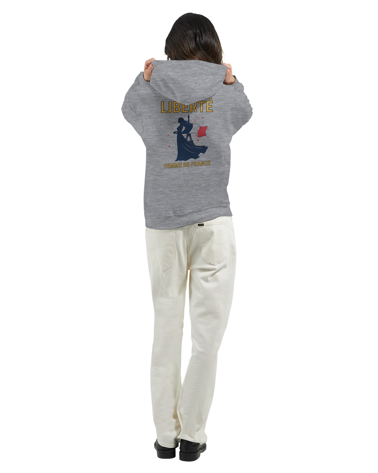 Kapuzenpullover Freiheit Damen French Classic Stil | Gildan® 18500
