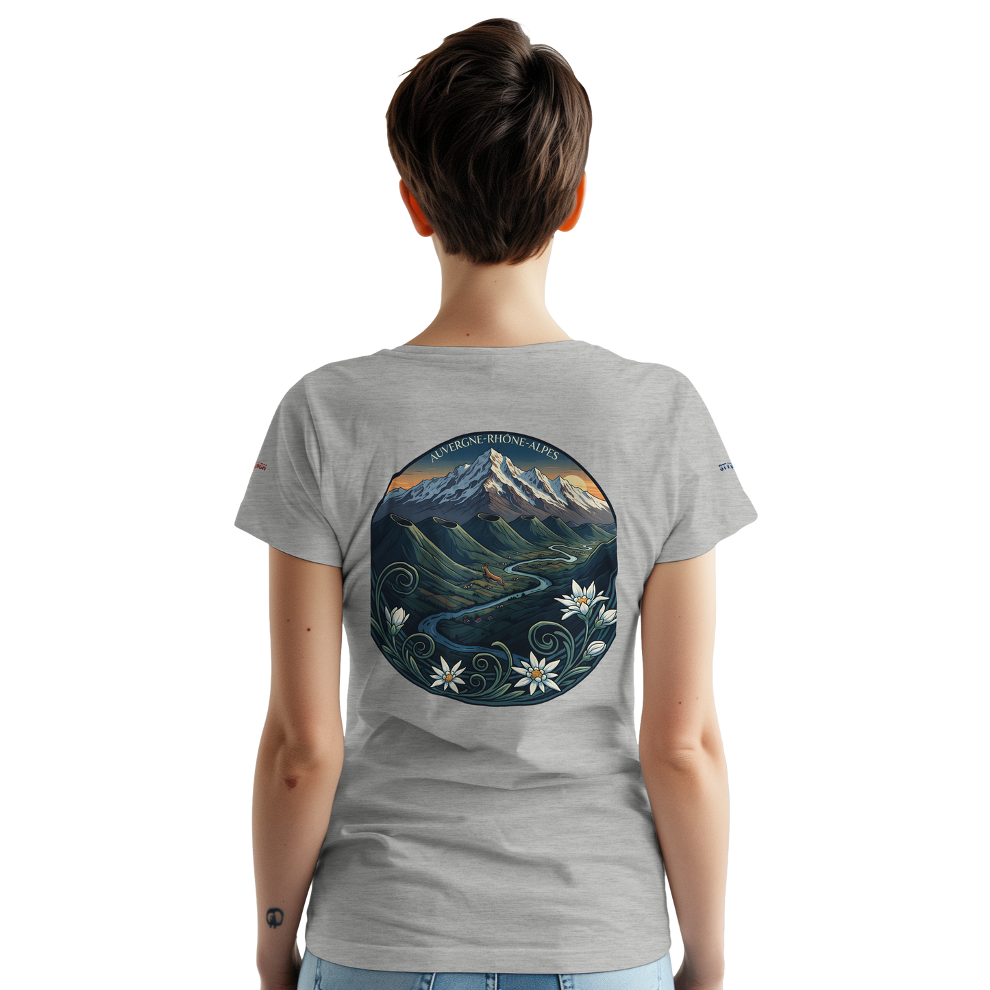 Auvergne-Rhône-Alpes Unisex Heavy Cotton T-Shirt | Gildan® 5000